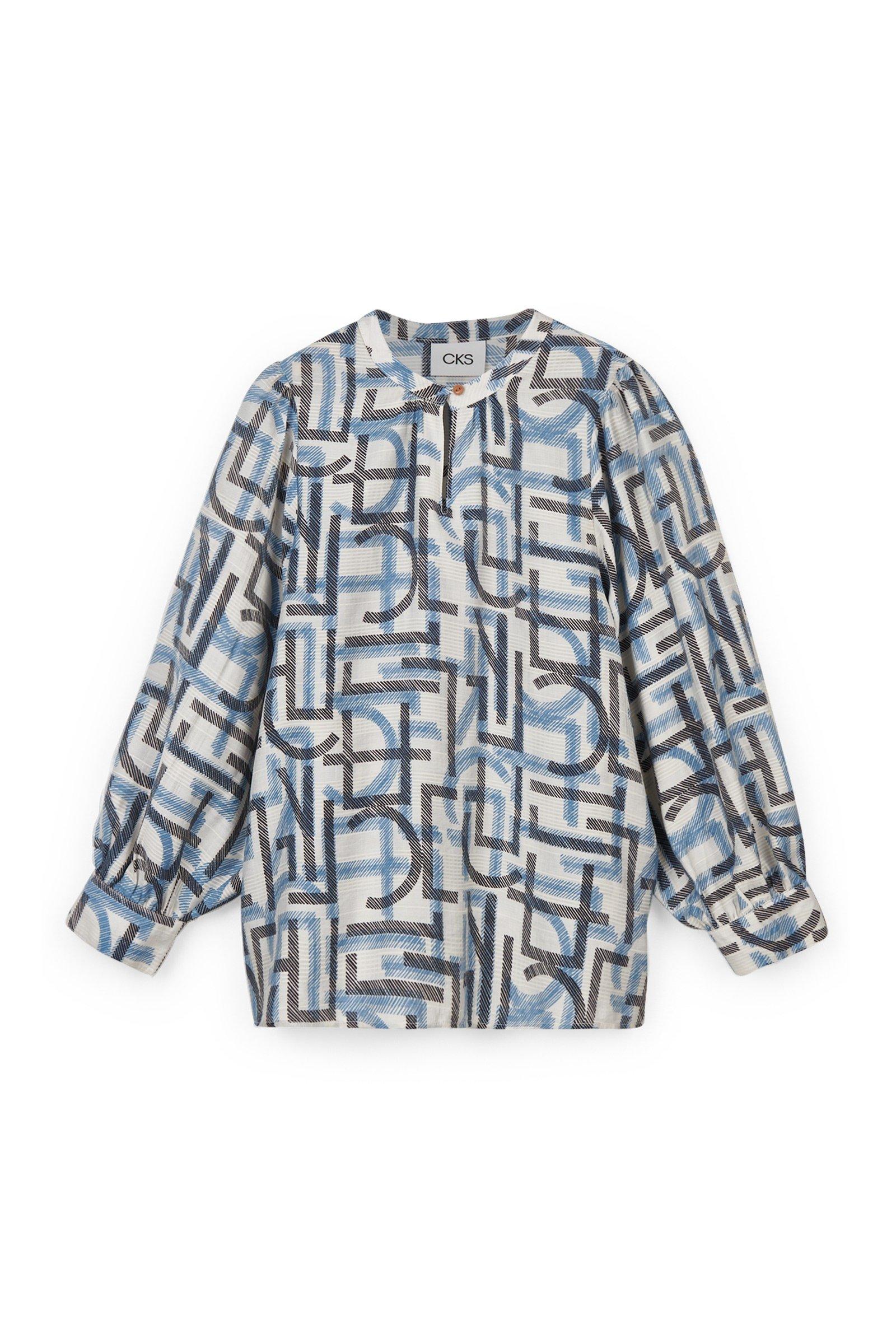 CKS Dames - MICKEY - Bluse Lange Ärmel - Grau
