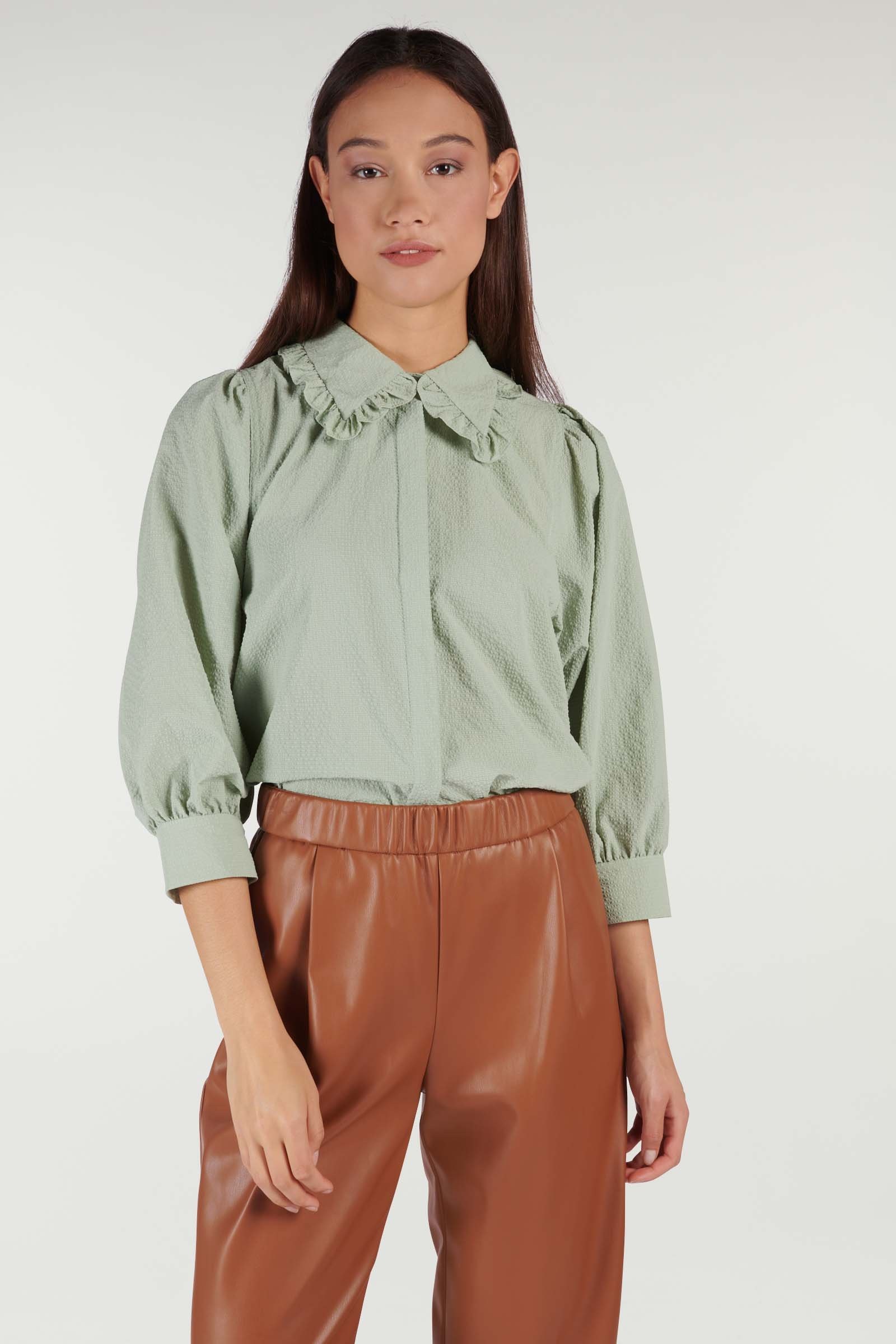 CKS Dames - ROSALINA - blouse long sleeves - light green