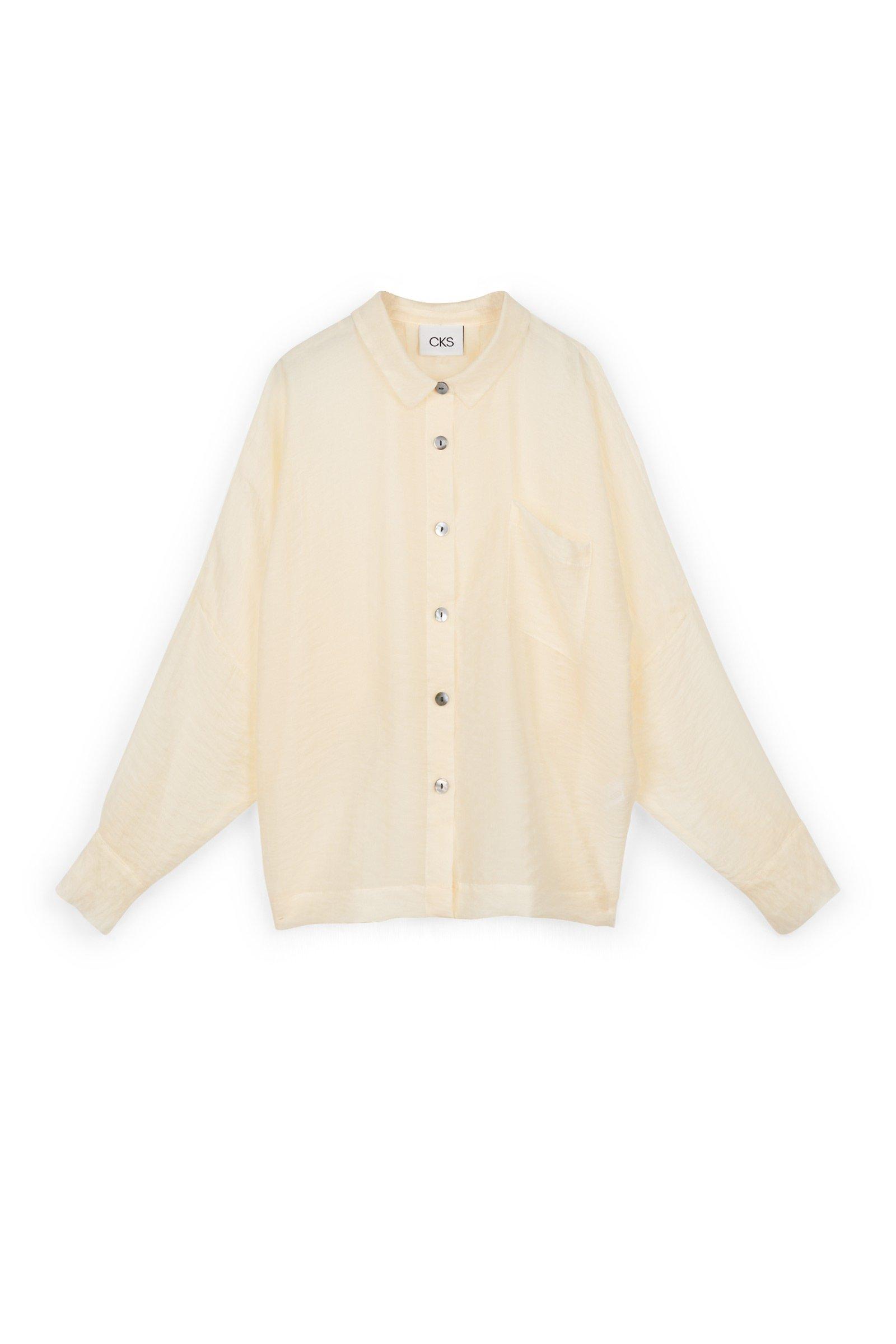 CKS Dames - LATINA - blouse lange mouwen - wit