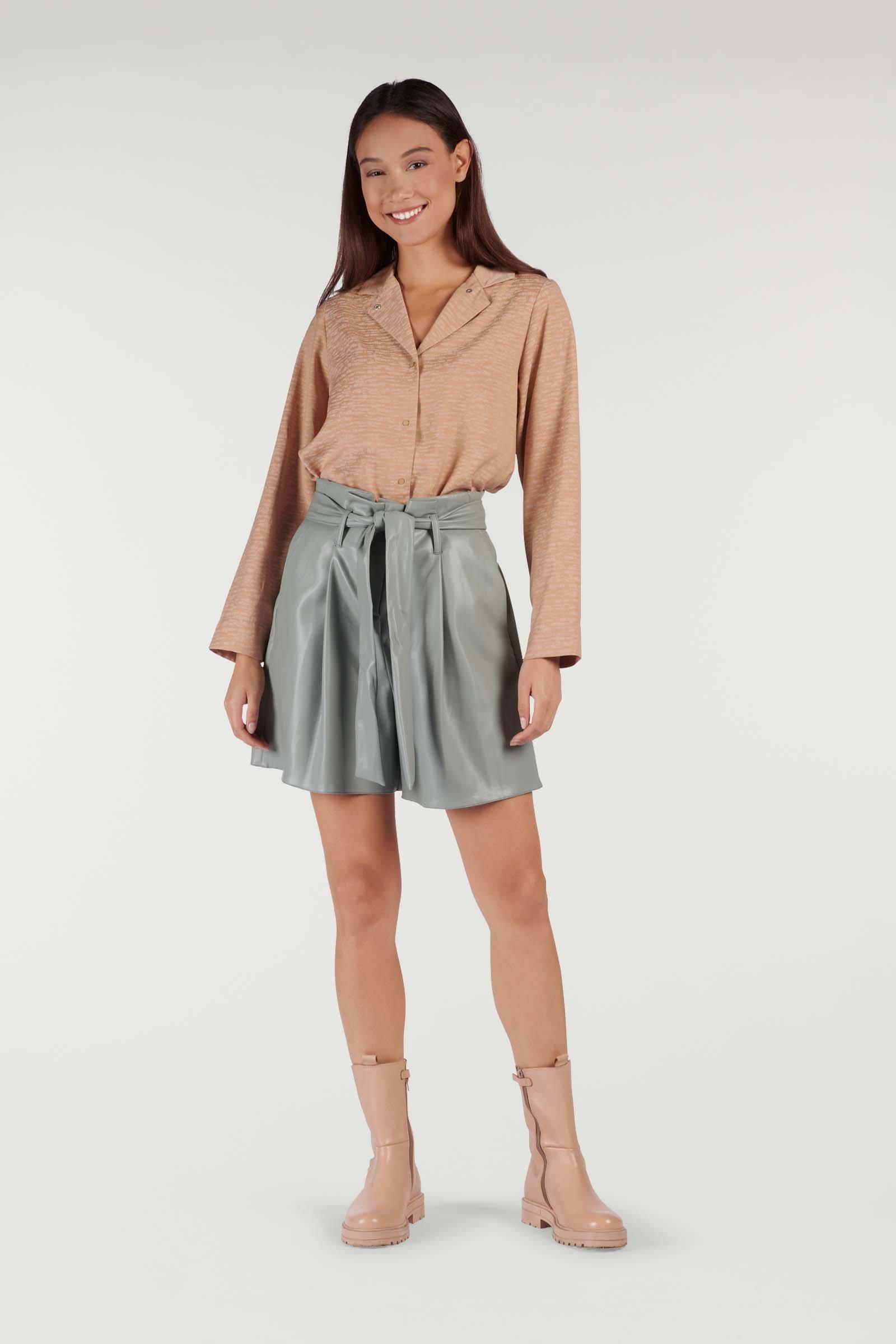 CKS Dames - INDIGO - short - khaki