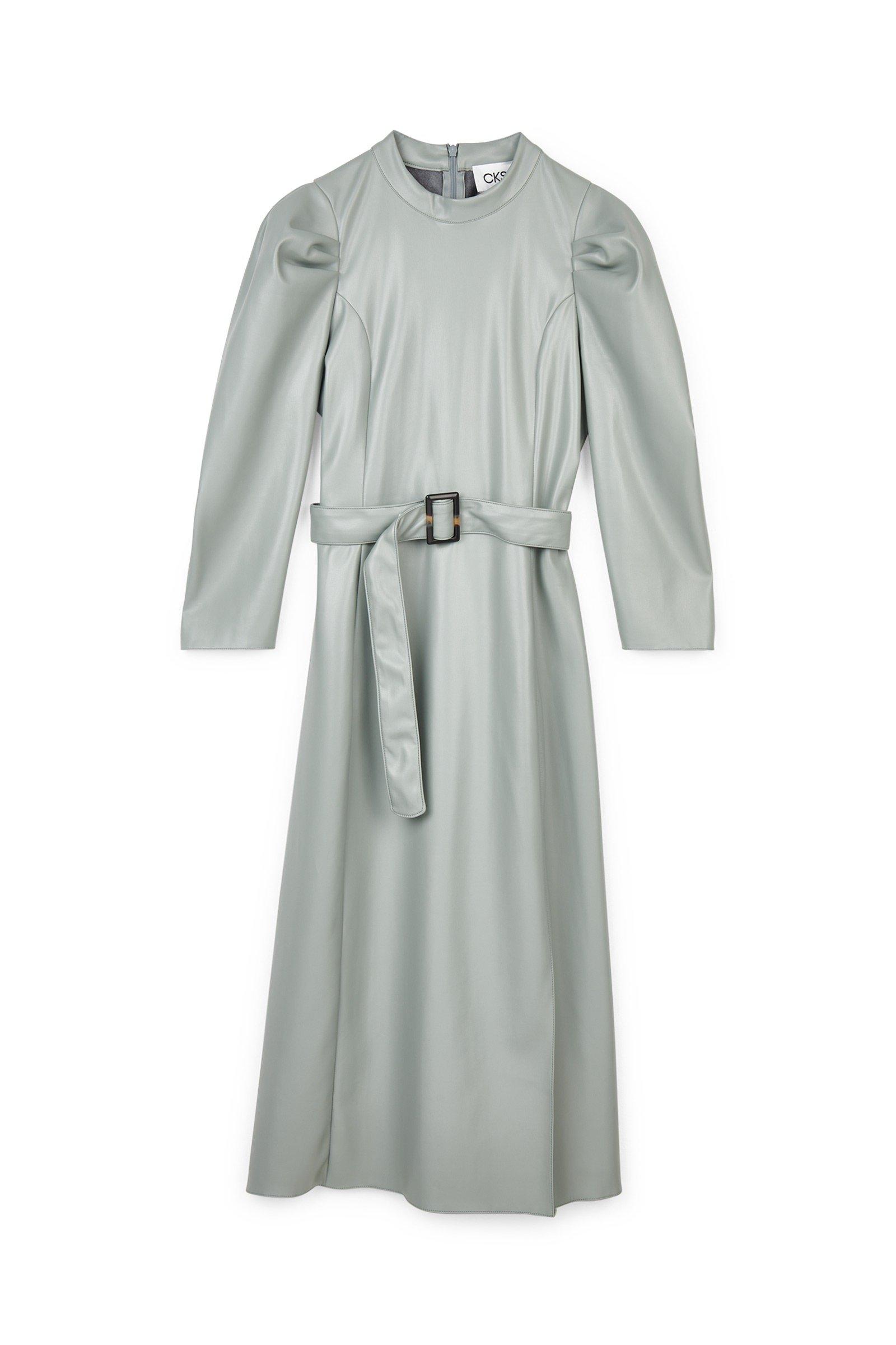 CKS Dames - WOCHI - lange jurk - khaki