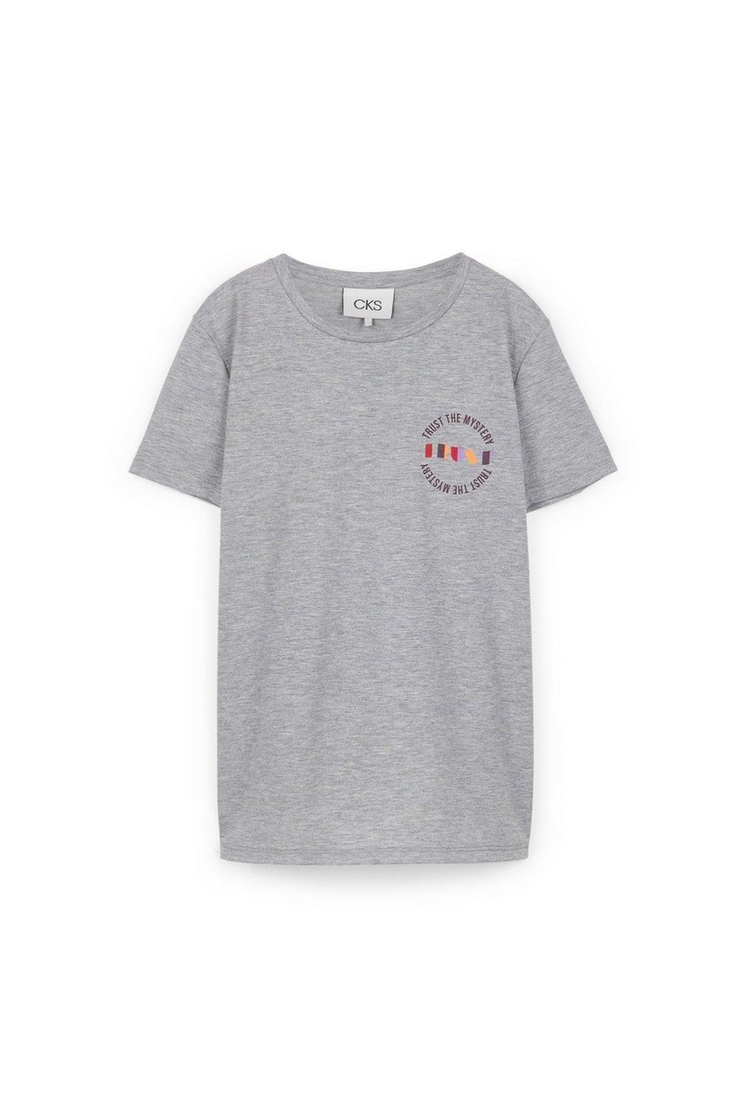 CKS Dames - LOUISE - t-shirt à manches courtes - gris