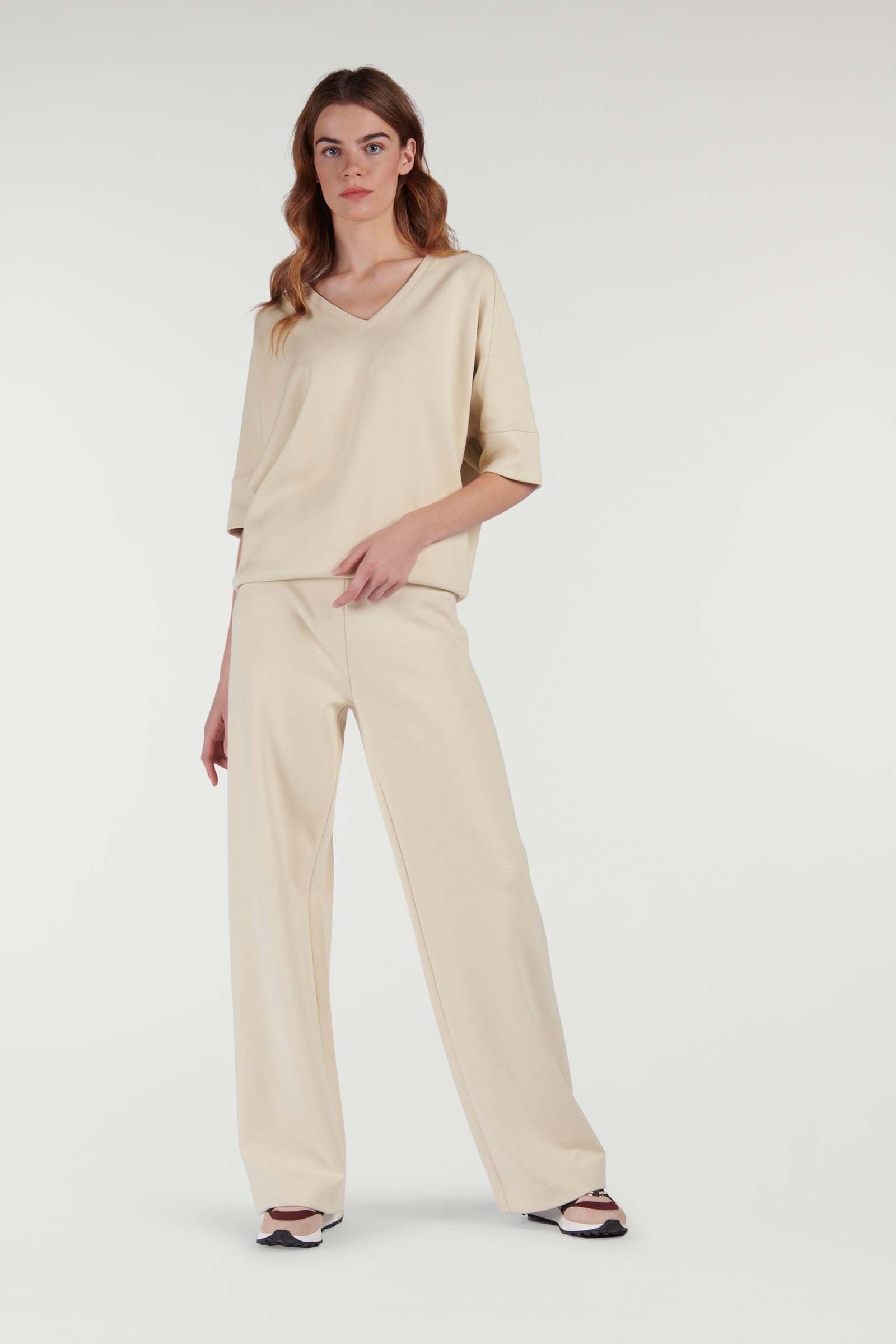 CKS Dames - WELKIN - long trouser - white