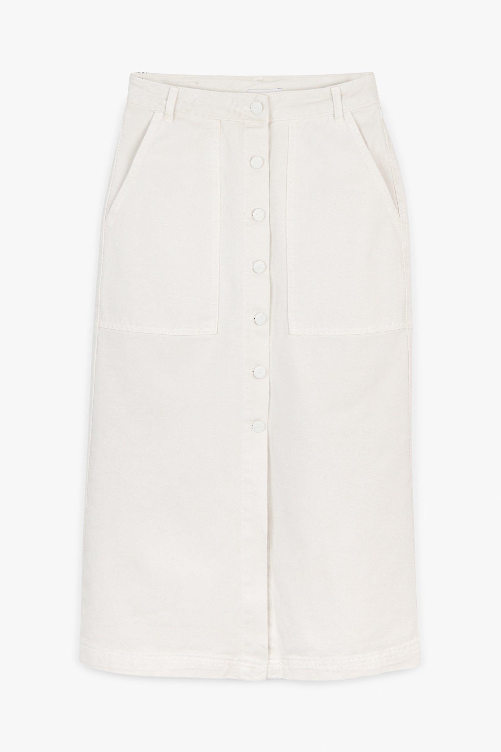 CKS Dames - FANTASIE - long skirt - grey