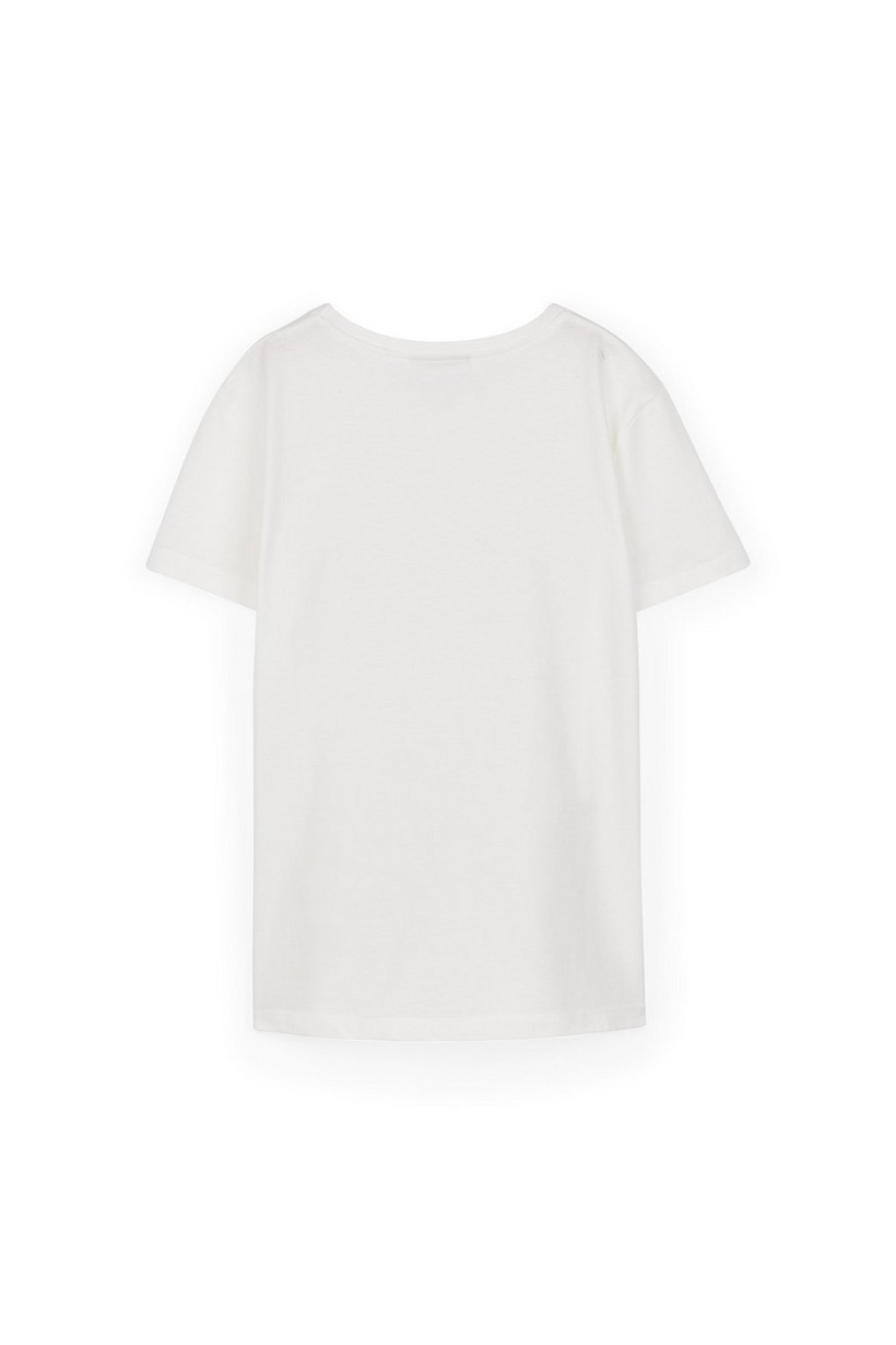 CKS Dames - LOUISE - T-Shirt Kurzarm - Weiß