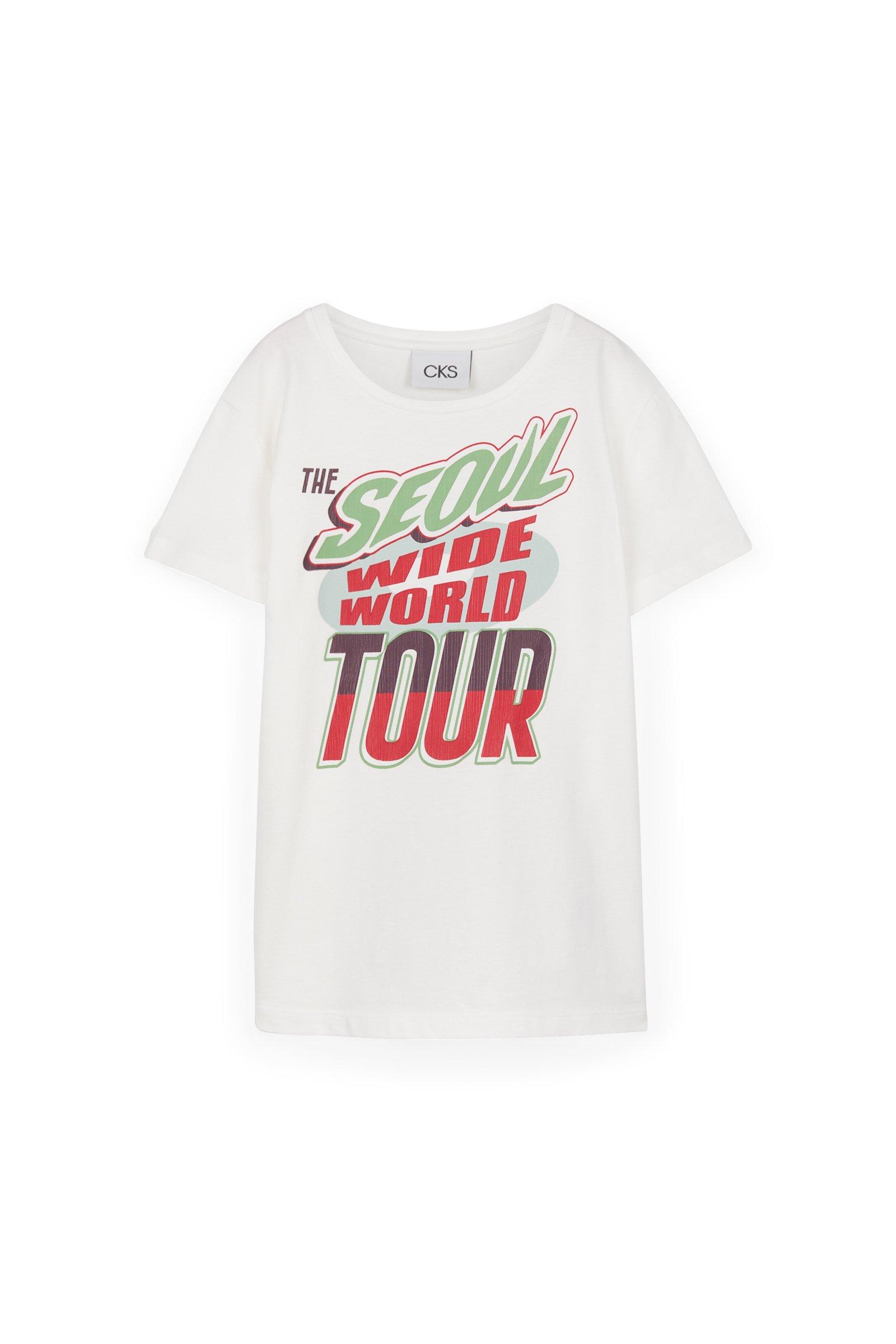 CKS Dames - LOUISE - t-shirt à manches courtes - blanc