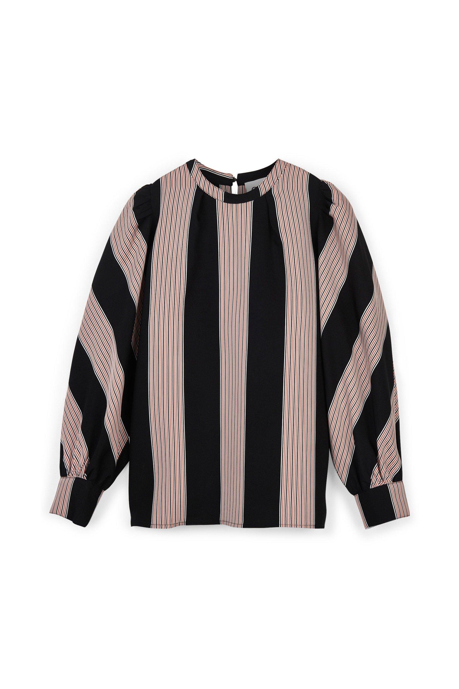 CKS Dames - MICKEYA - blouse korte mouwen - zwart