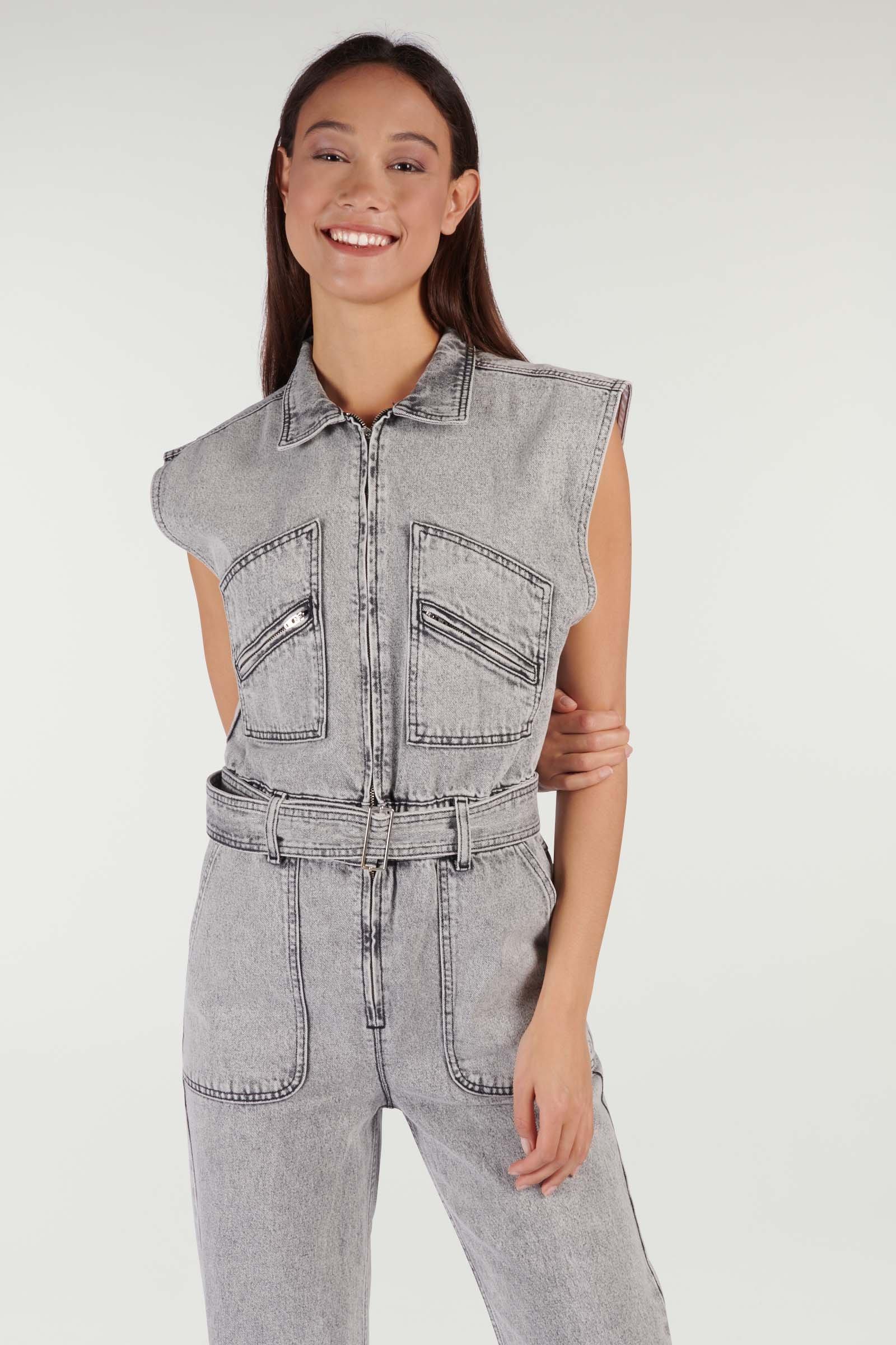 CKS Dames - WILHELM - jumpsuit - grey