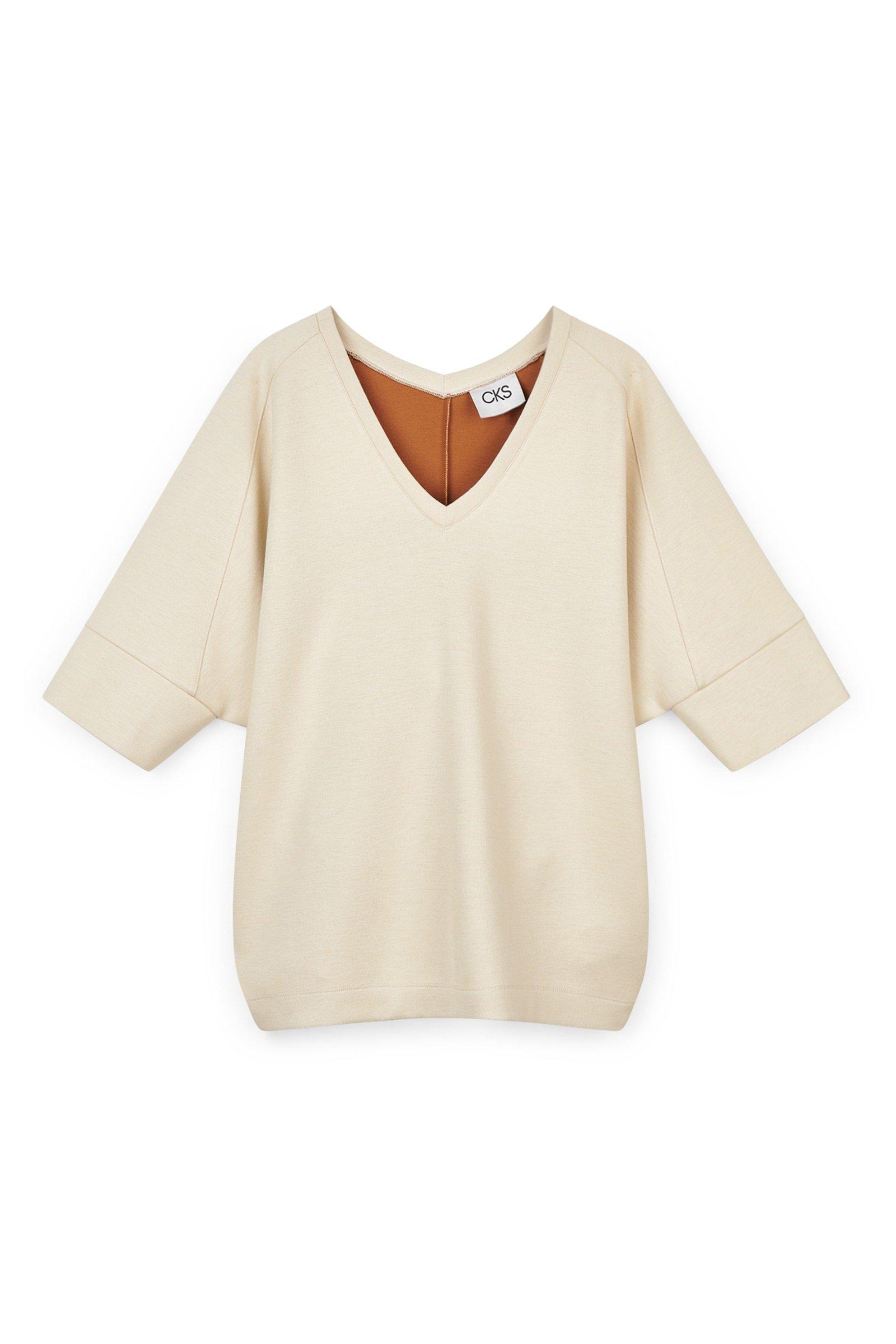 CKS Dames - ELDOR - t-shirt korte mouwen - wit