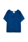CKS Dames - IVORY - T-Shirt Kurzarm - Blau
