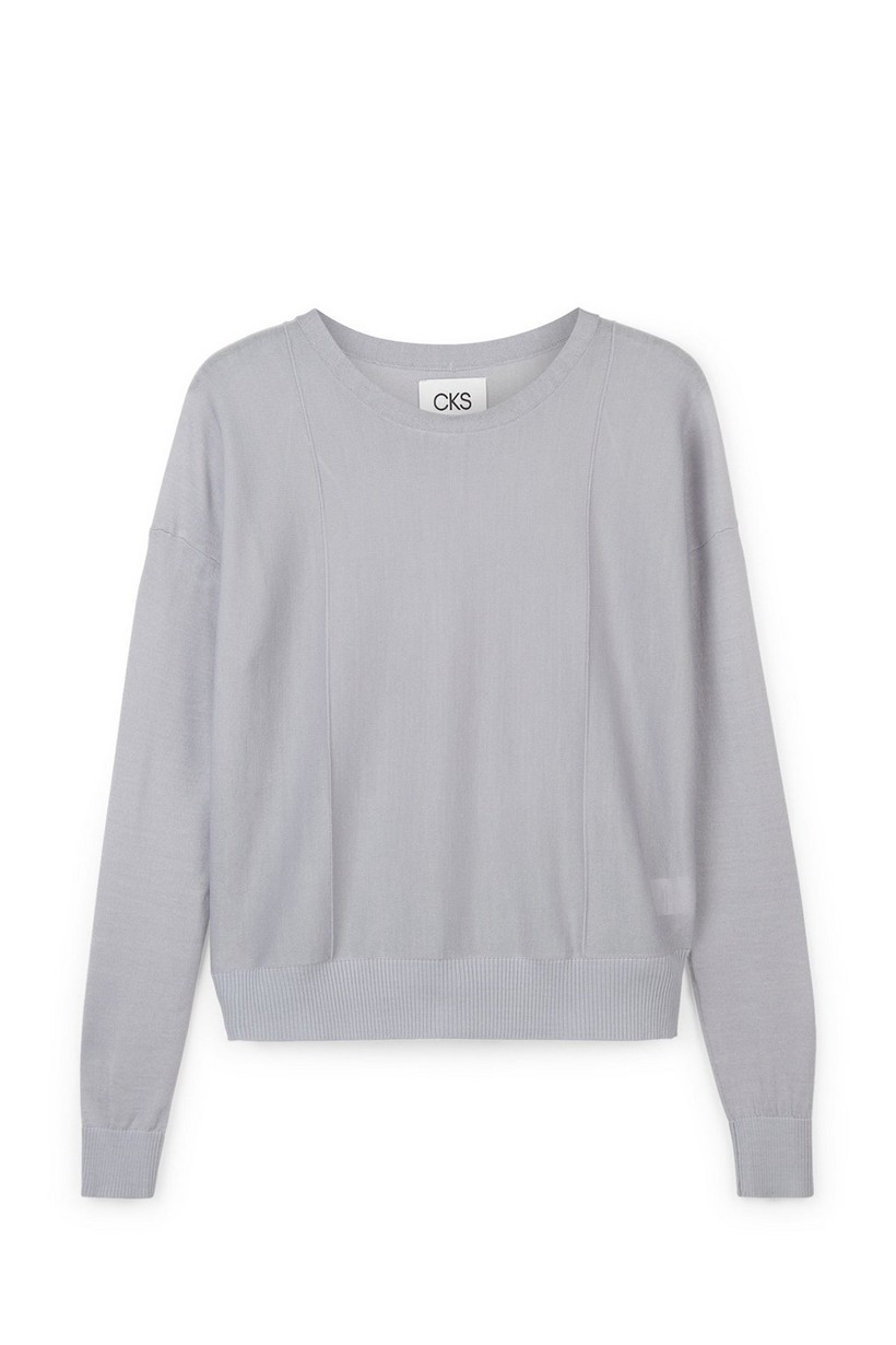 CKS Dames - KEEN - pullover - light grey