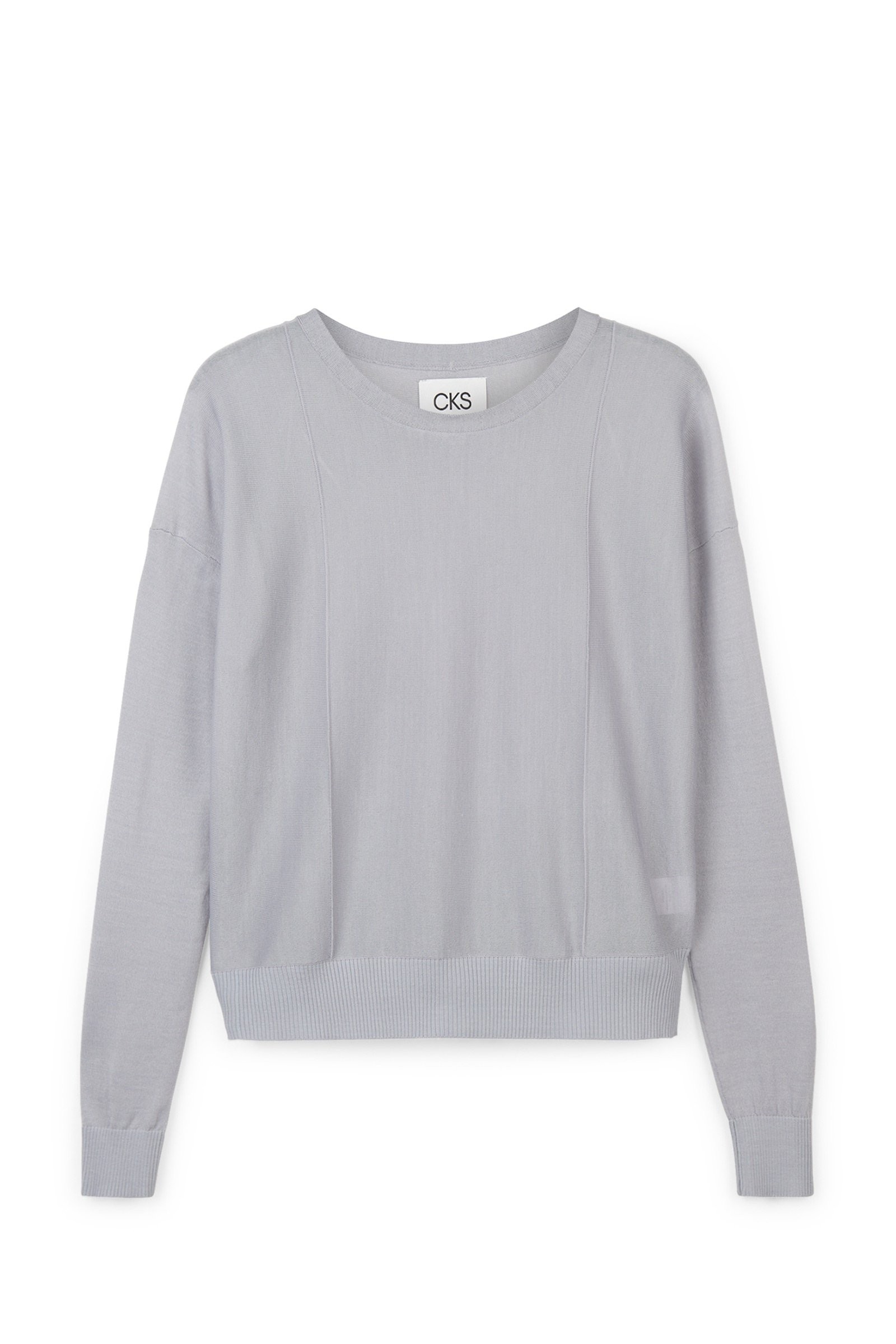 CKS Dames - KEEN - pullover - gris clair