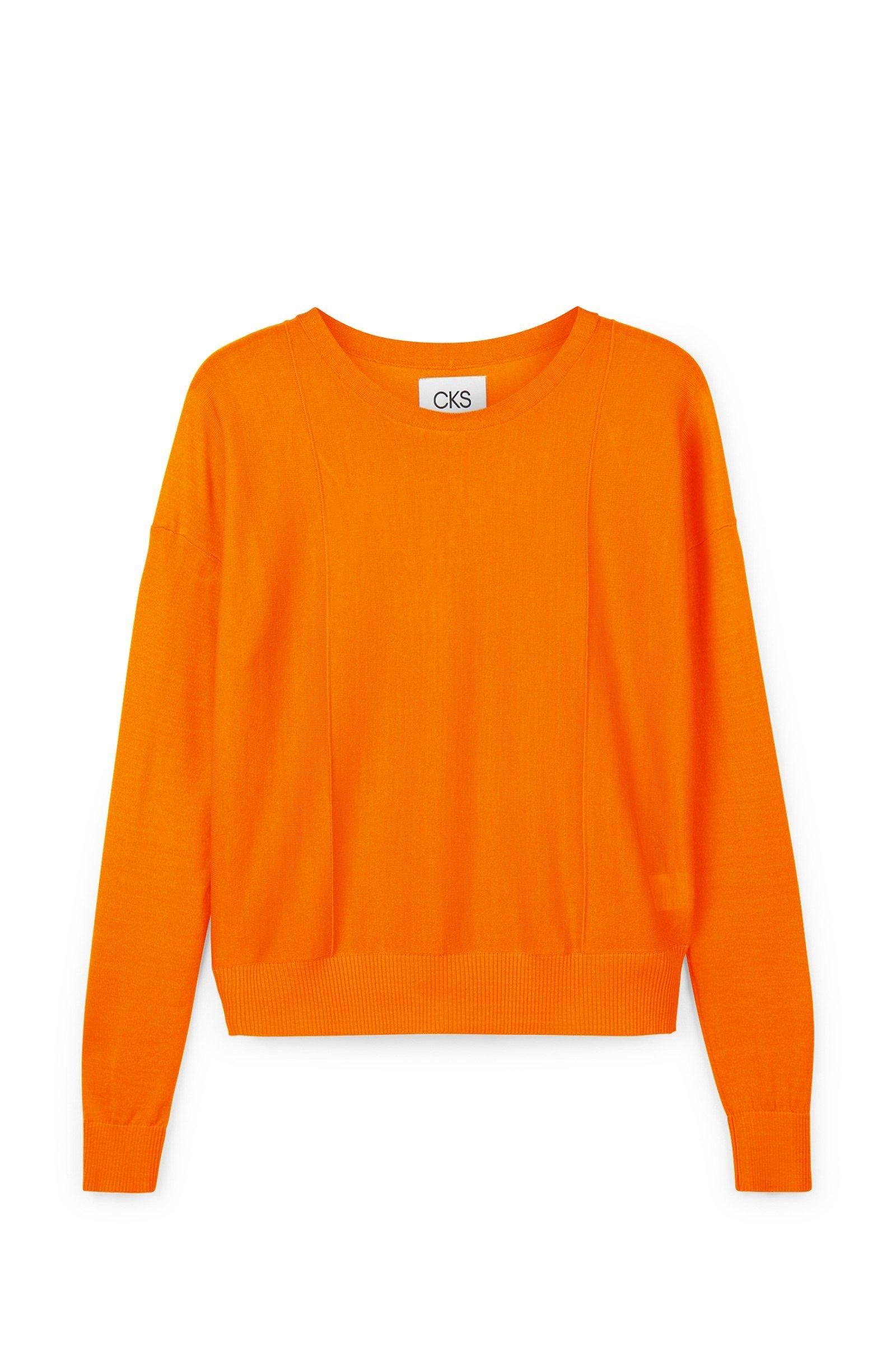 CKS Dames - KEEN - Pullover - Hellorange