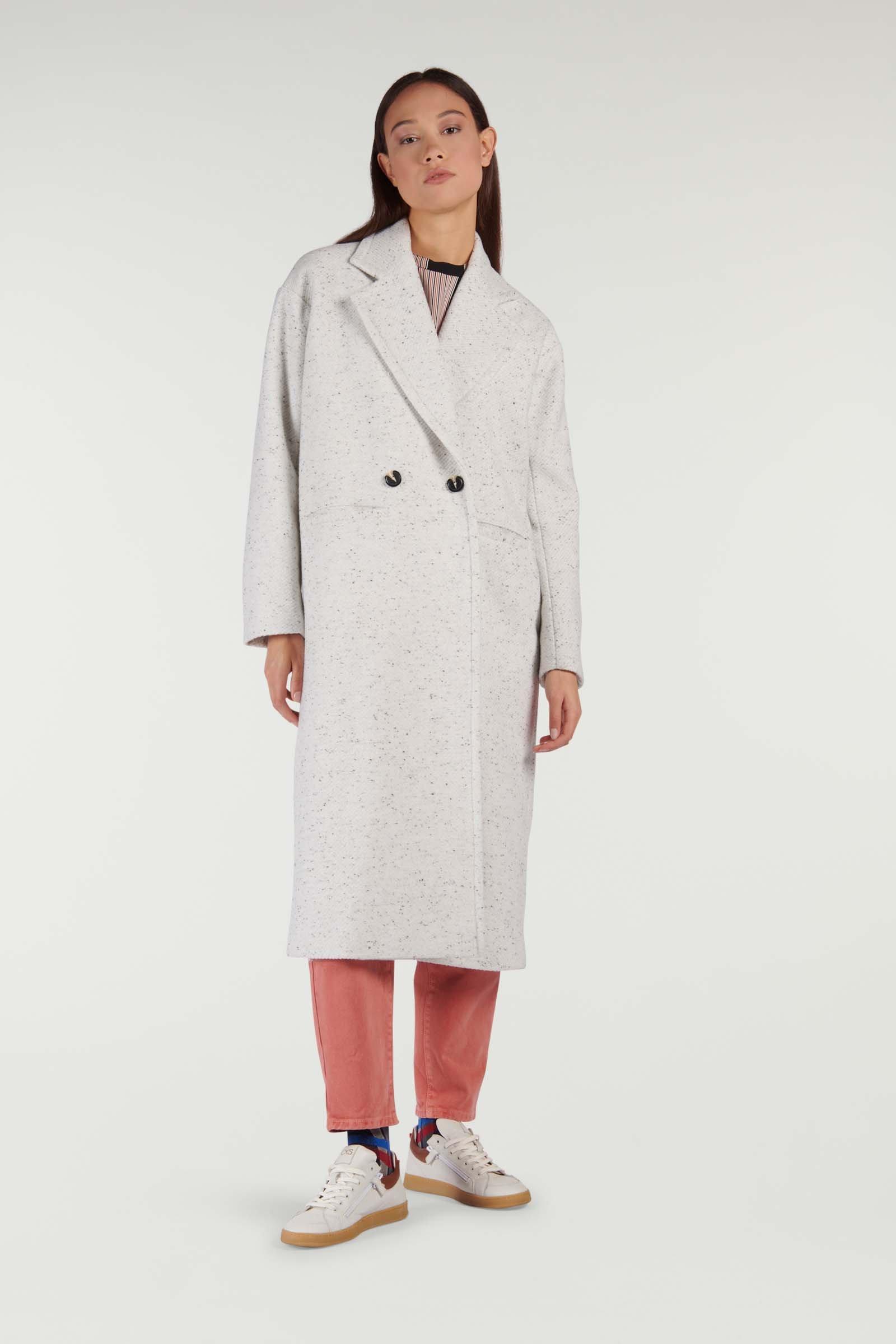 CKS Dames - WATERLOO - long coat - white
