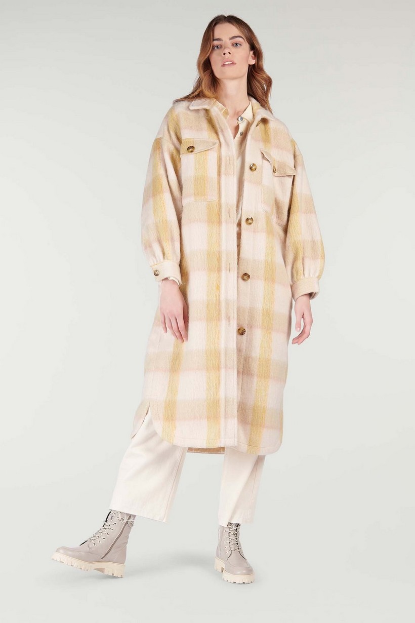 CKS Dames - WILDWOOD - lange jas - khaki