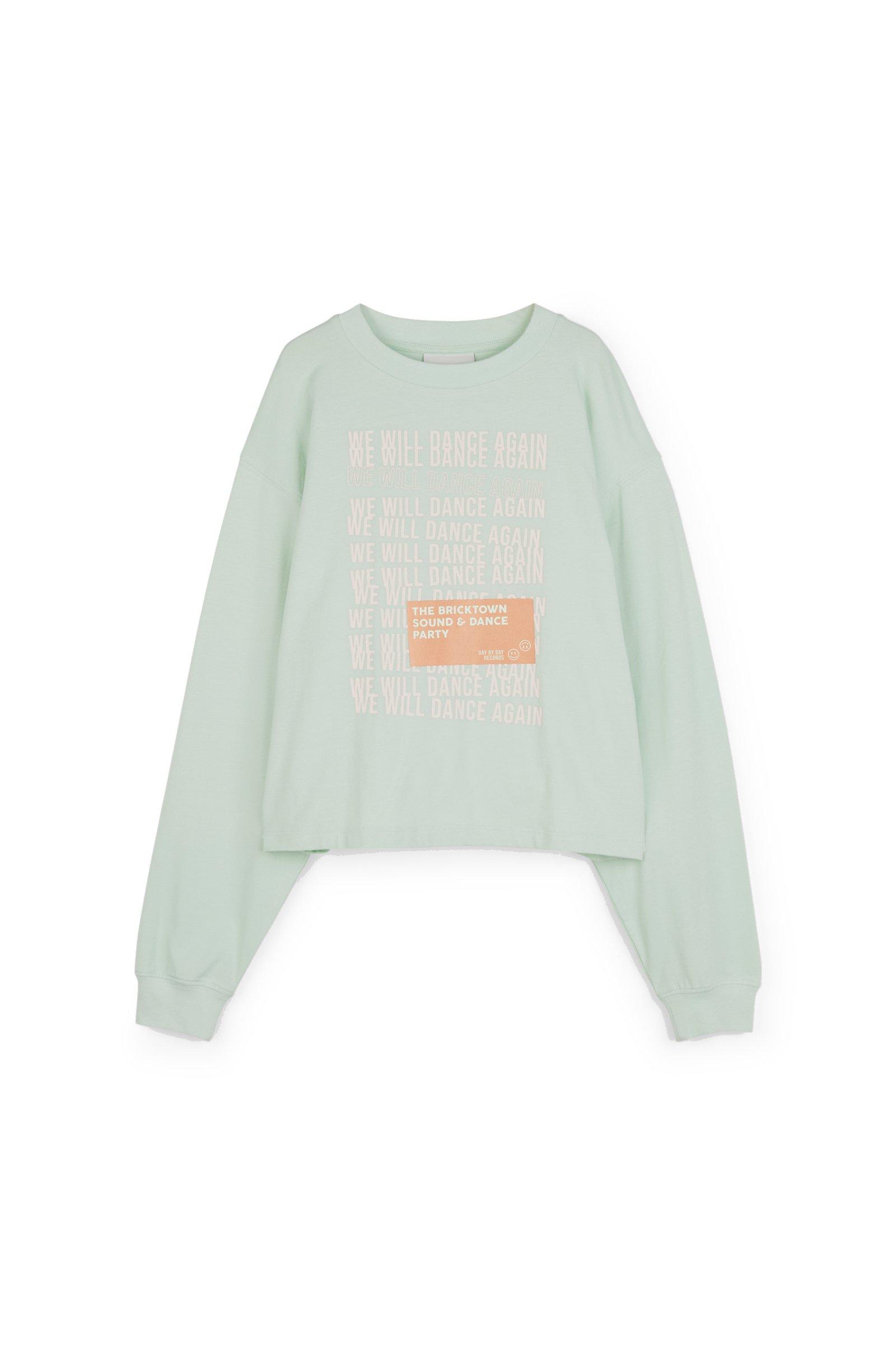 CKS Teens - GALA - t-shirt à manches longues - vert clair