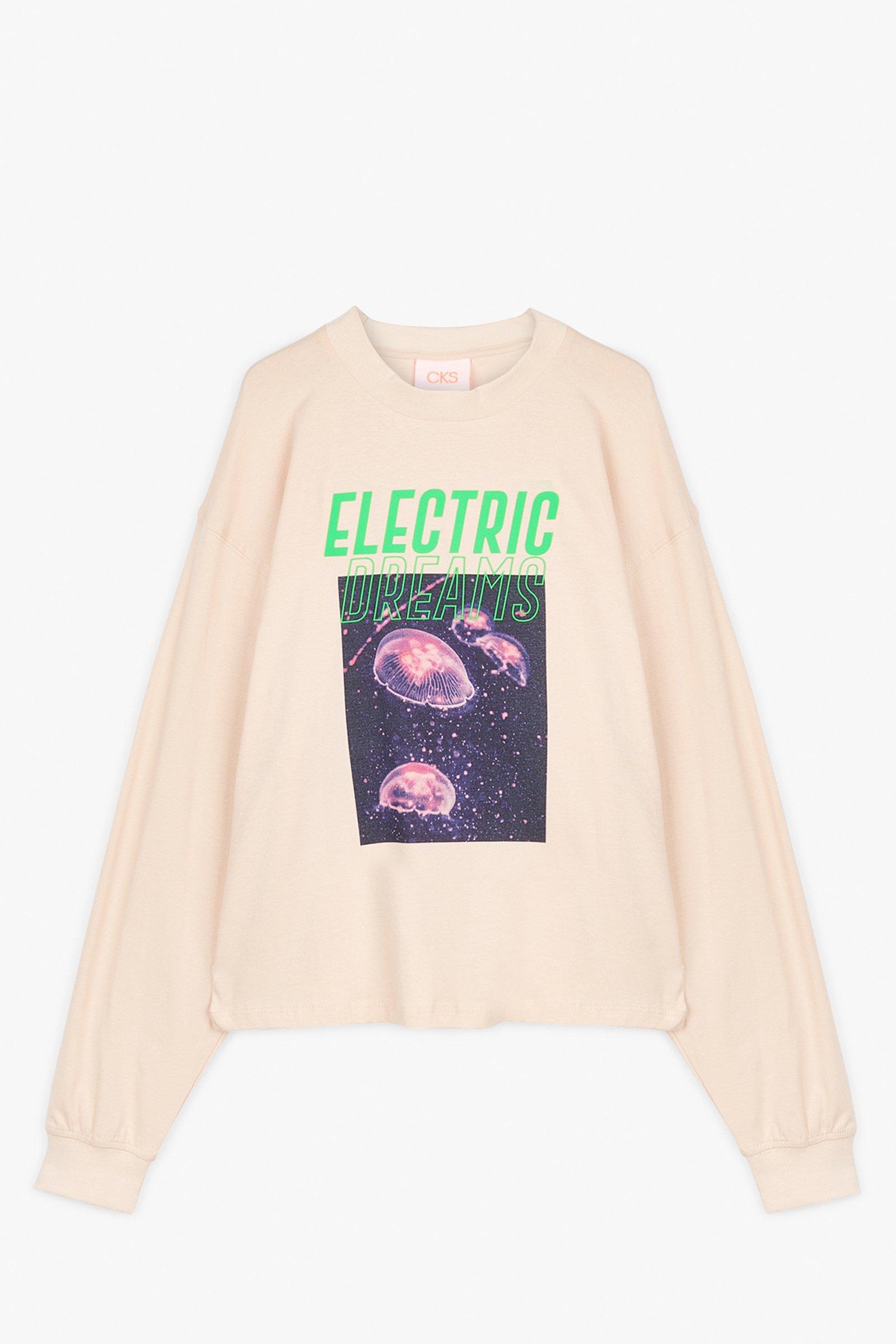 CKS Teens - GALA - t-shirt long sleeves - white