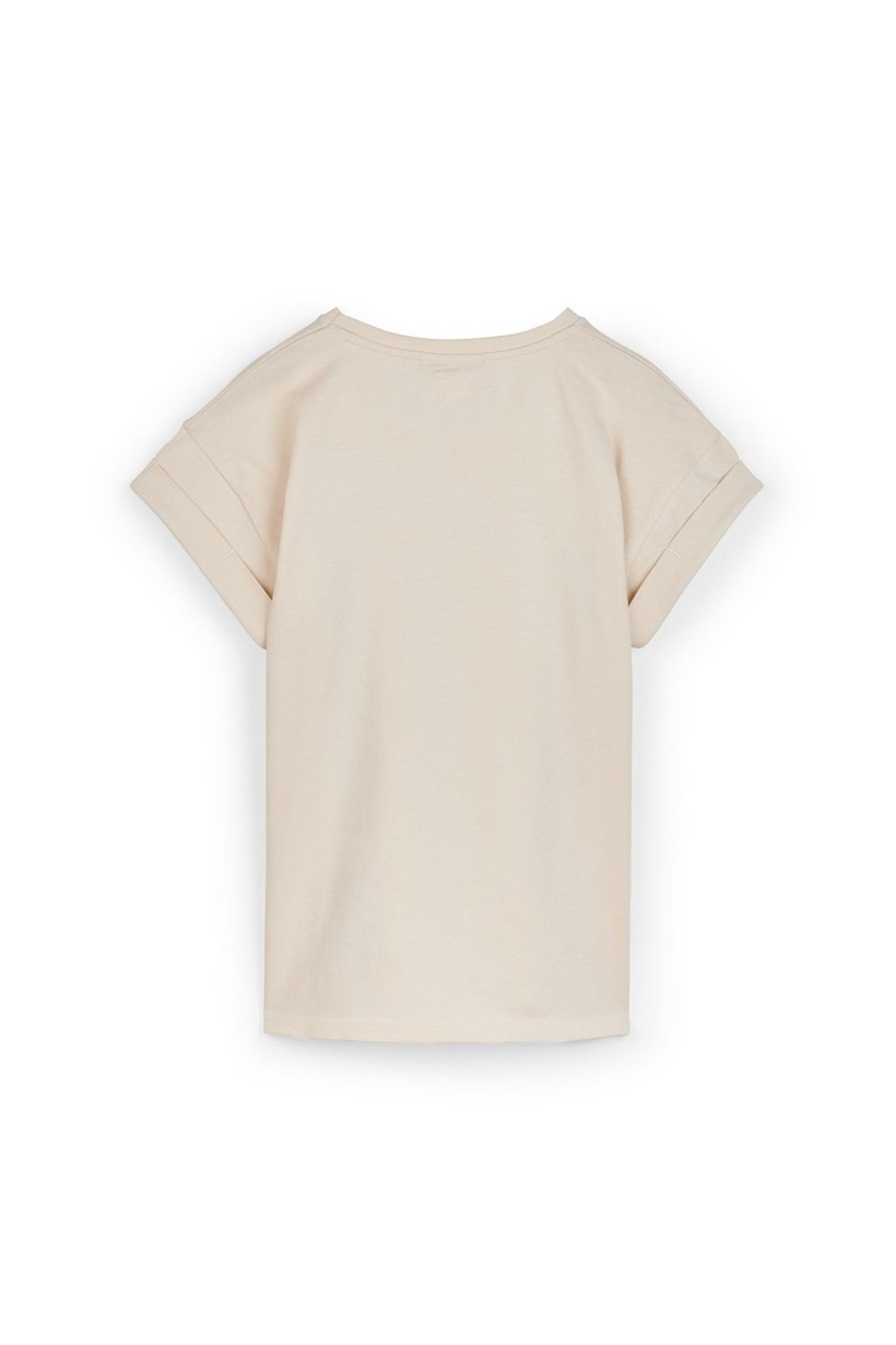 CKS Teens - GINA - t-shirt short sleeves - beige