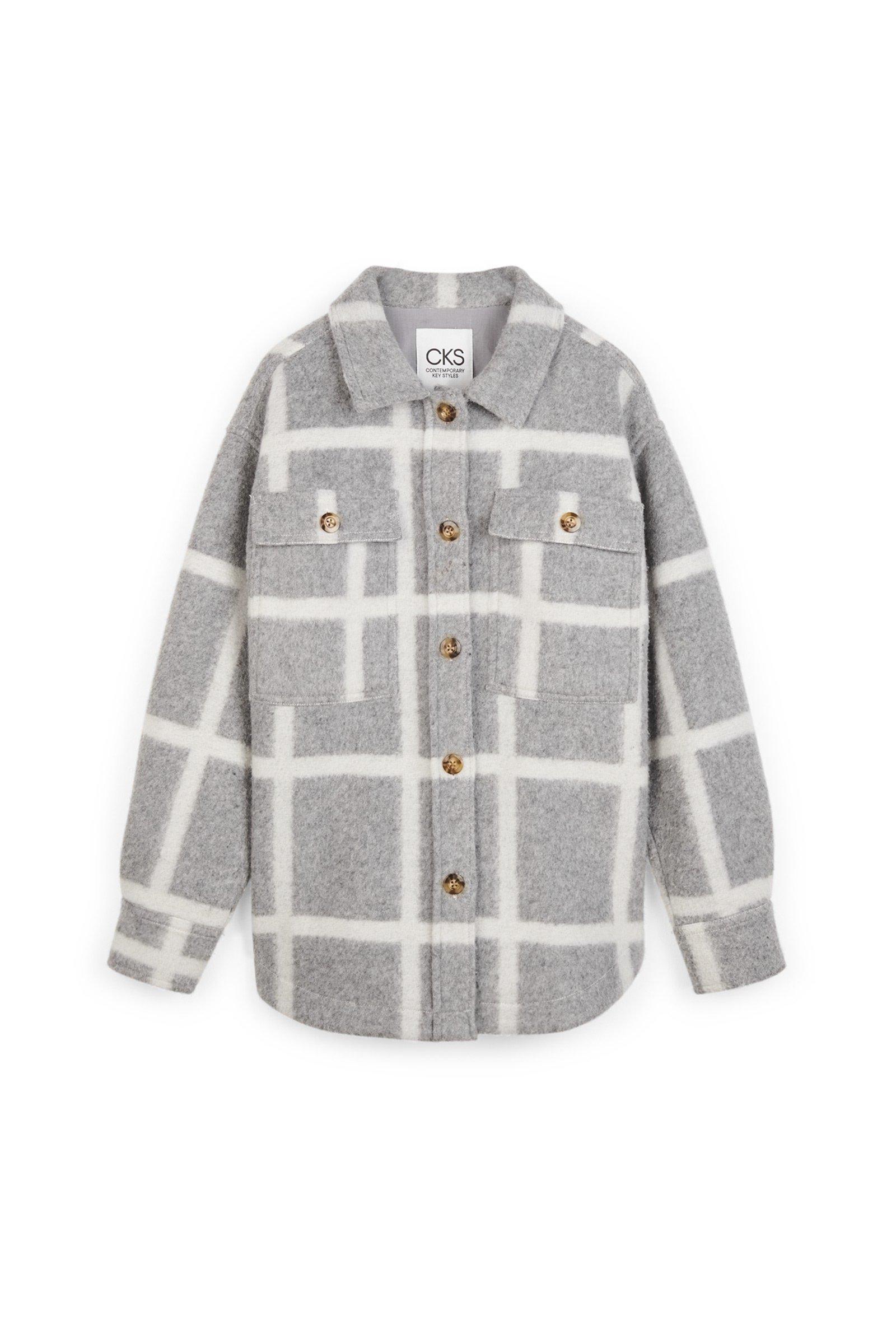 CKS Teens - GRAFT - Jacke Fantasy Lang - Grau