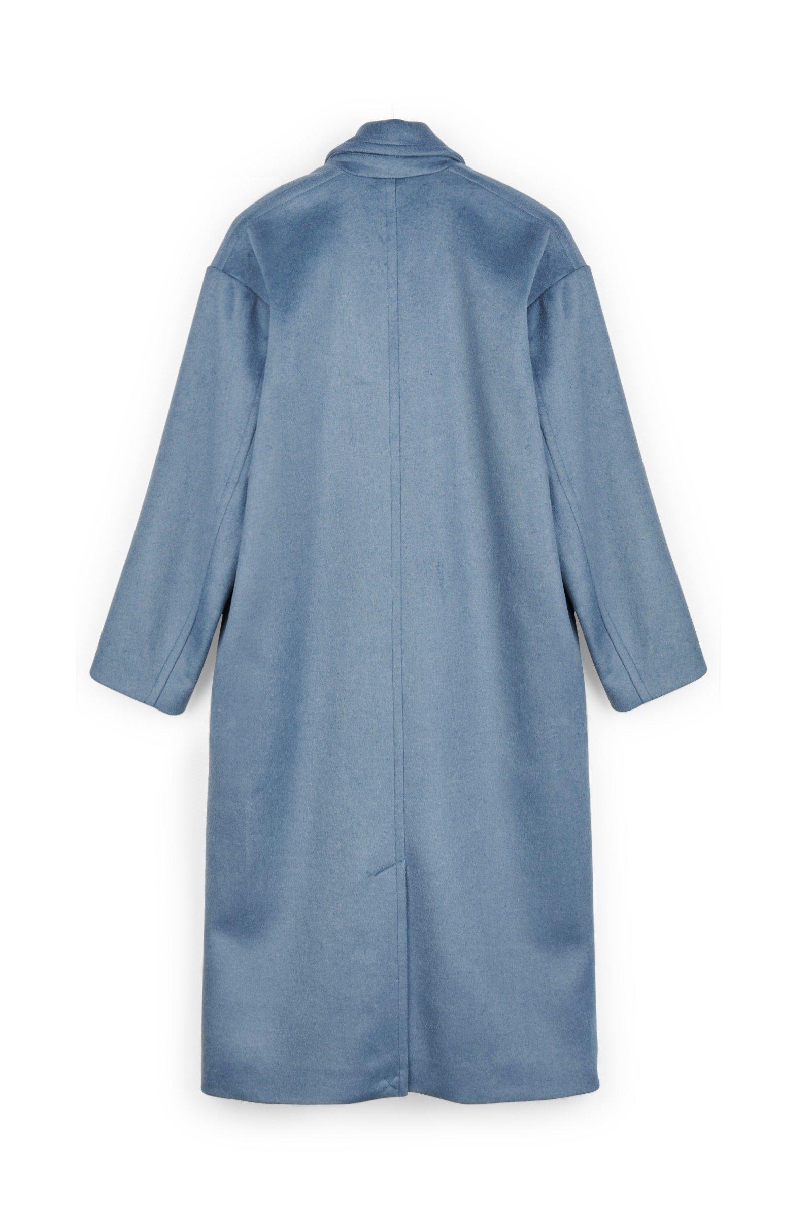 CKS Teens - GRACE - lange jas - blauw