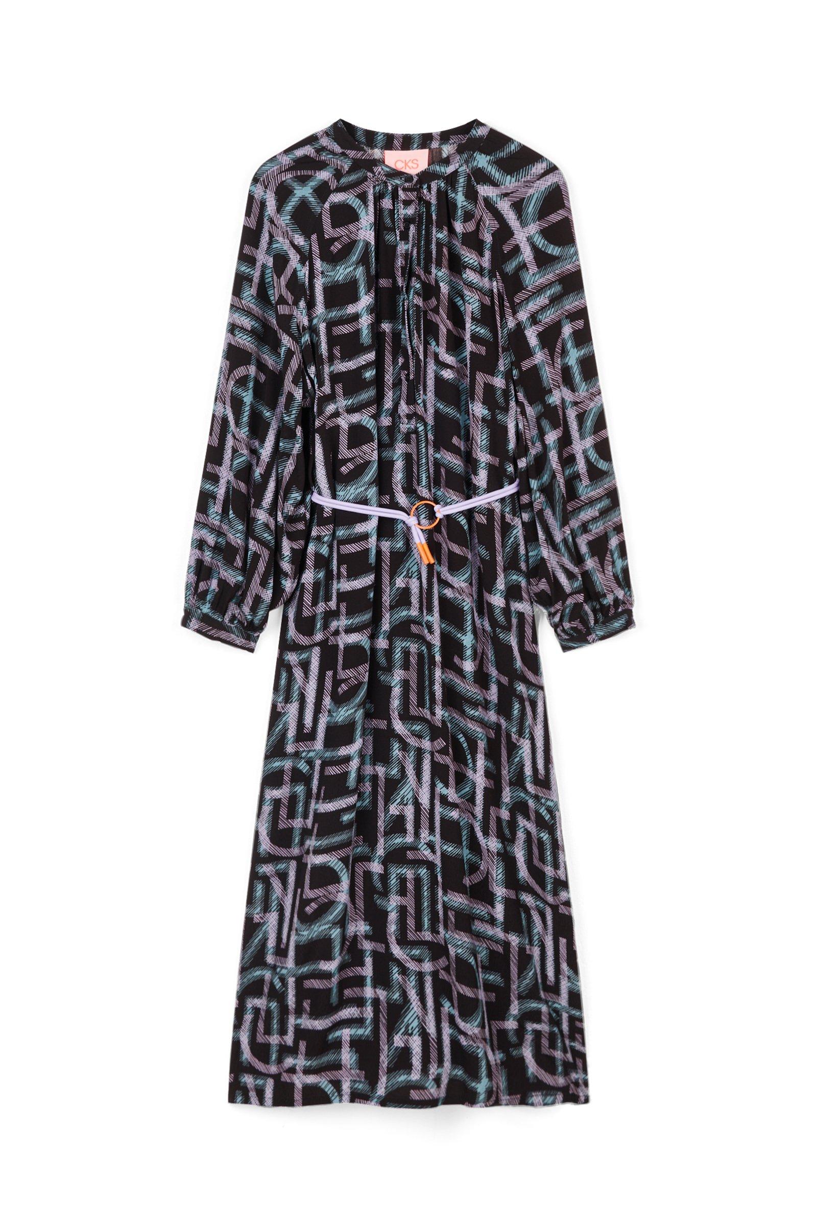 CKS Teens - GORIN - robe longue - noir