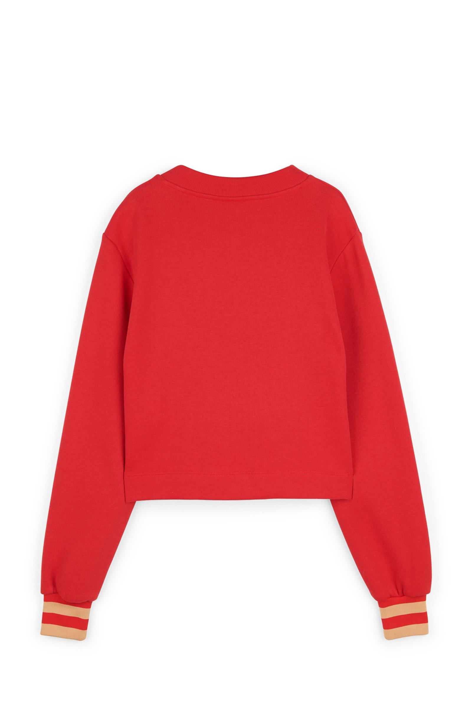 CKS Teens - GENNY - t-shirt long sleeves - dark red