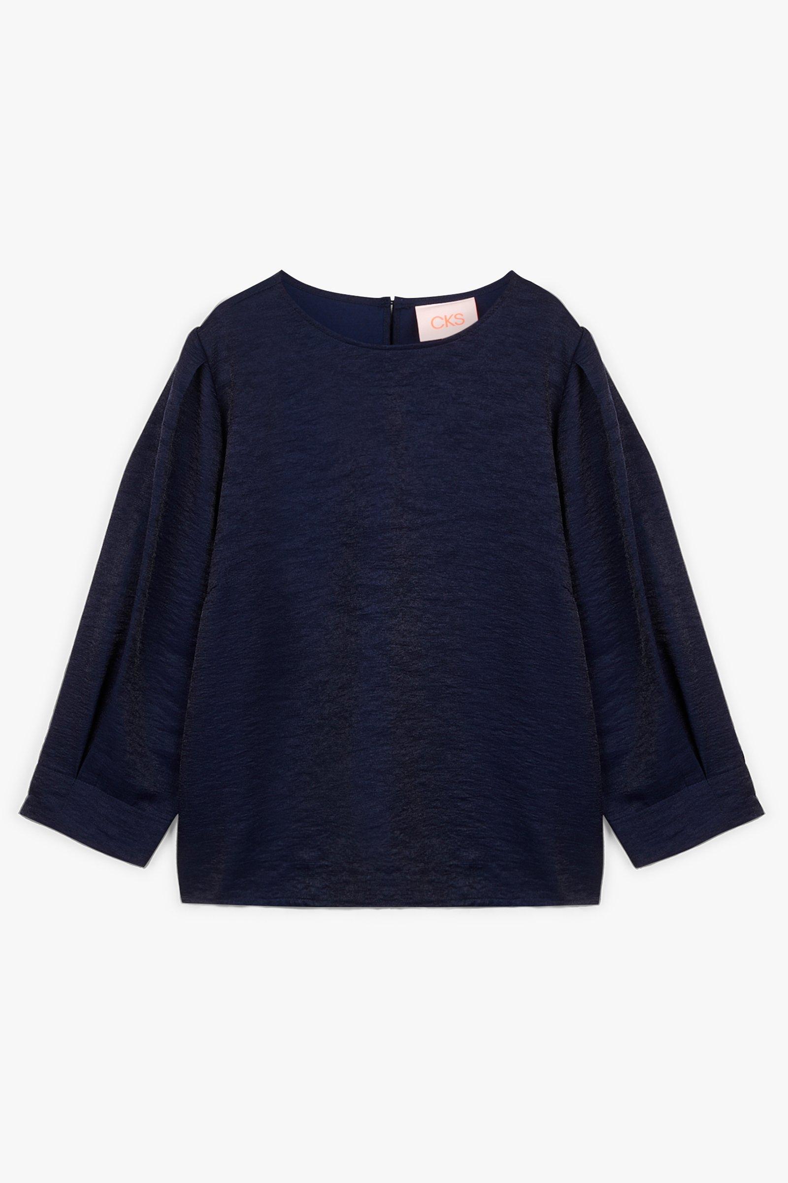 CKS Teens - GARLY - blouse lange mouwen - donkerblauw