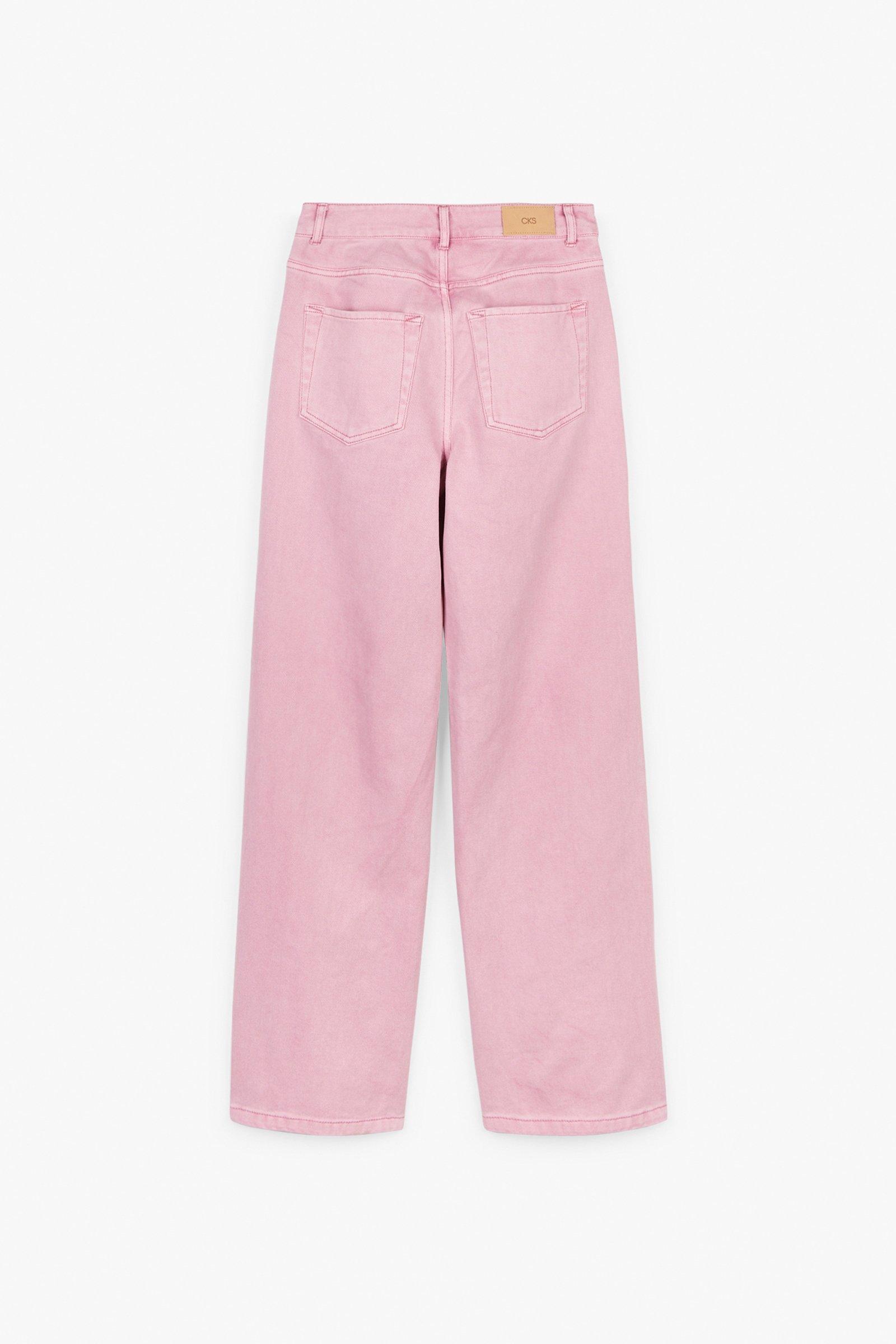 CKS Teens - GLIMMER - lange jeans - roze