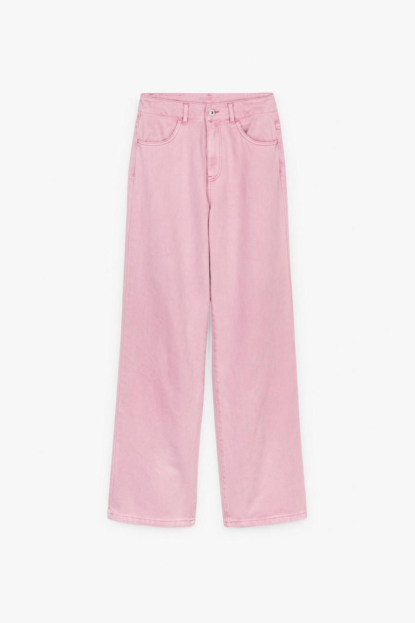 CKS Teens - GLIMMER - lange jeans - roze