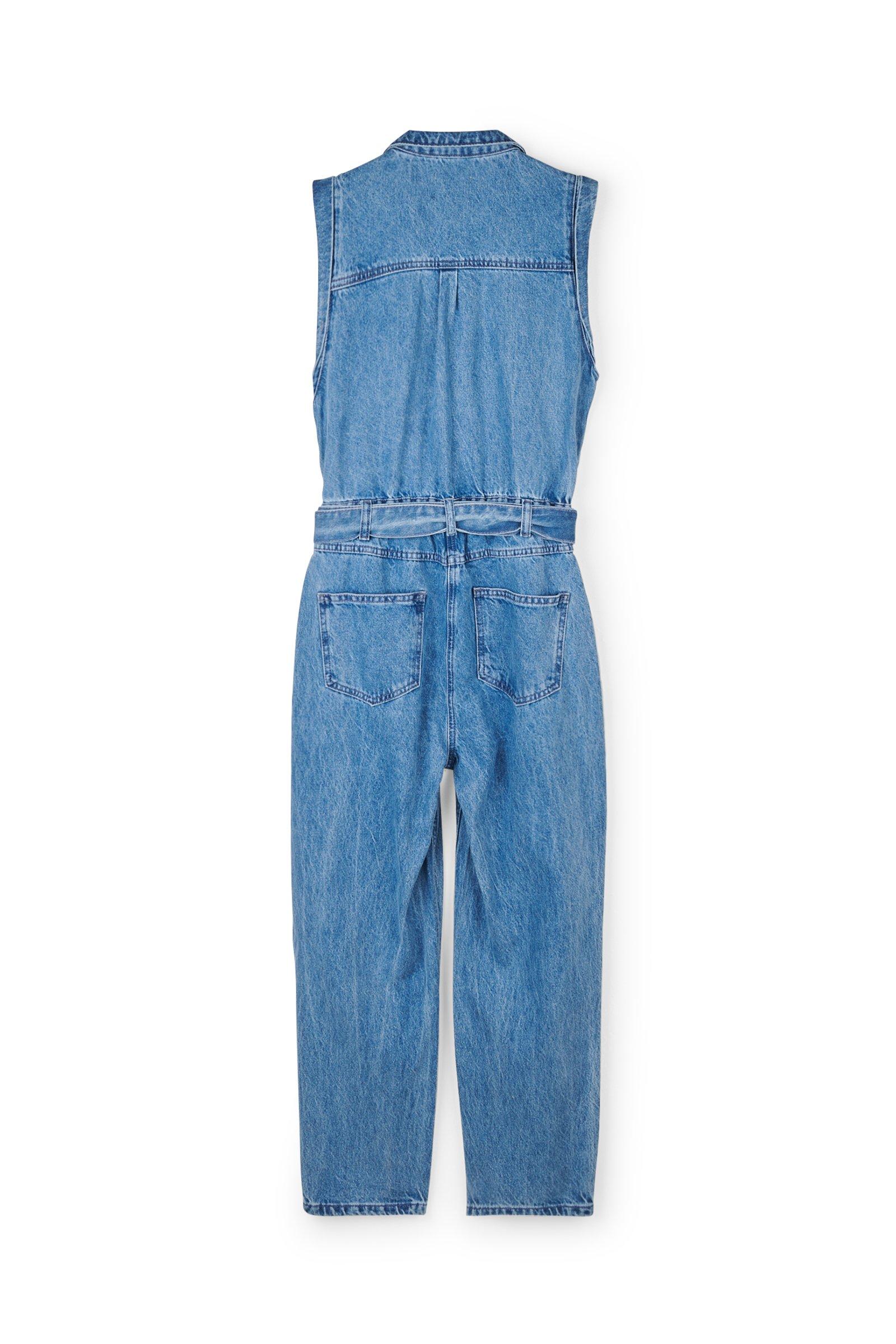 CKS Dames - WILHELM - jumpsuit - blauw
