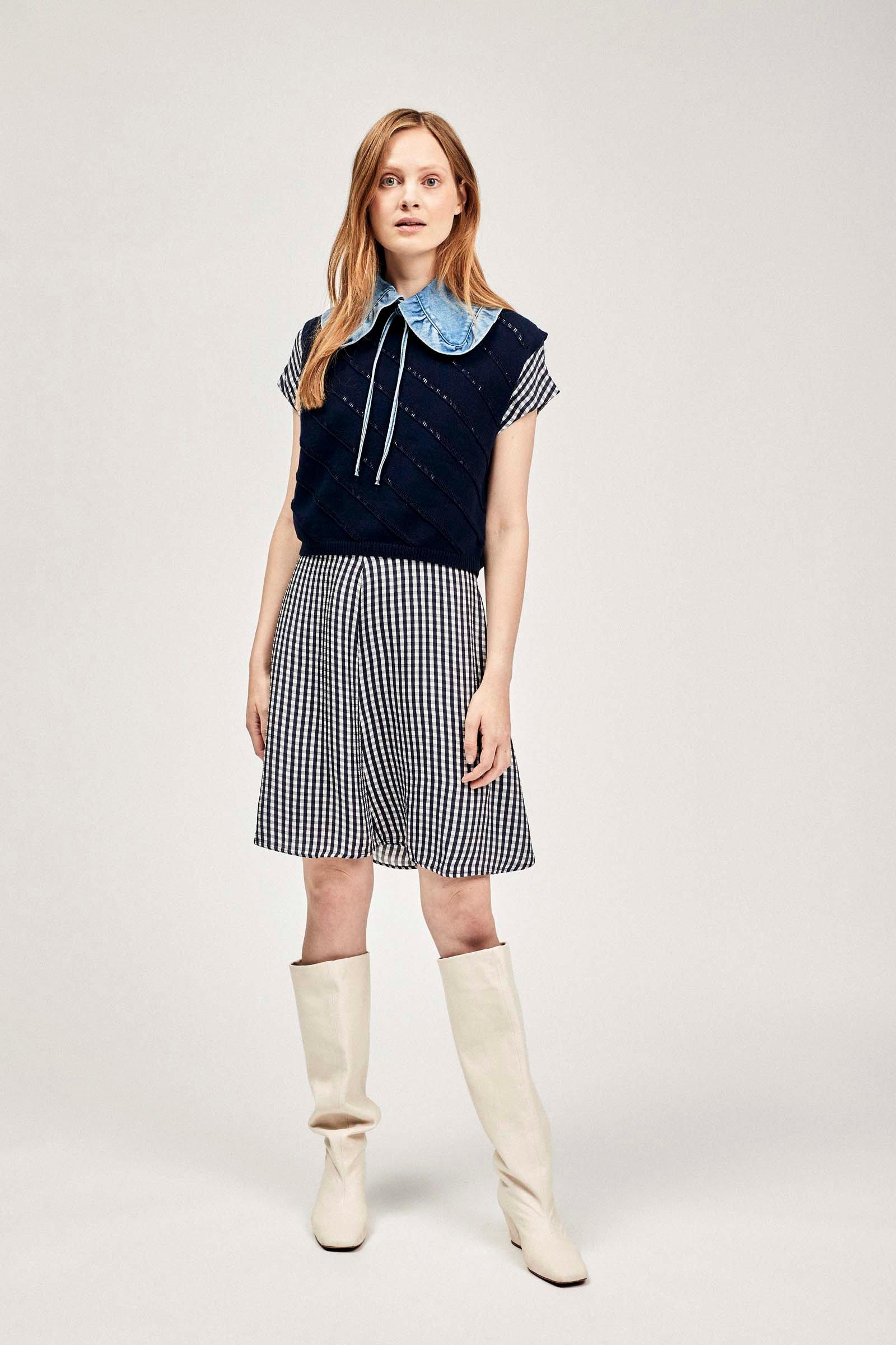 CKS Dames - WONDER - short dress - dark blue