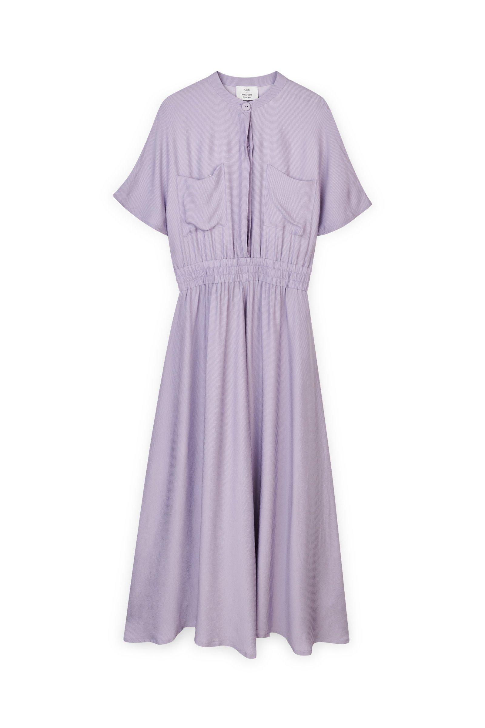 CKS Dames - WOLFINE - long dress - lila