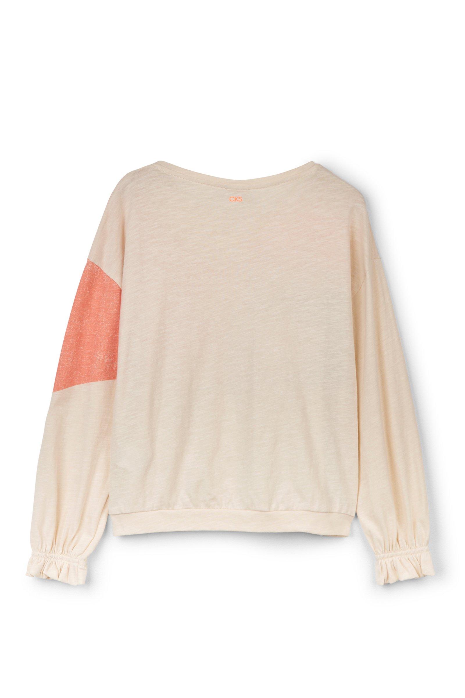 CKS Kids - CHANAS - t-shirt à manches longues - blanc
