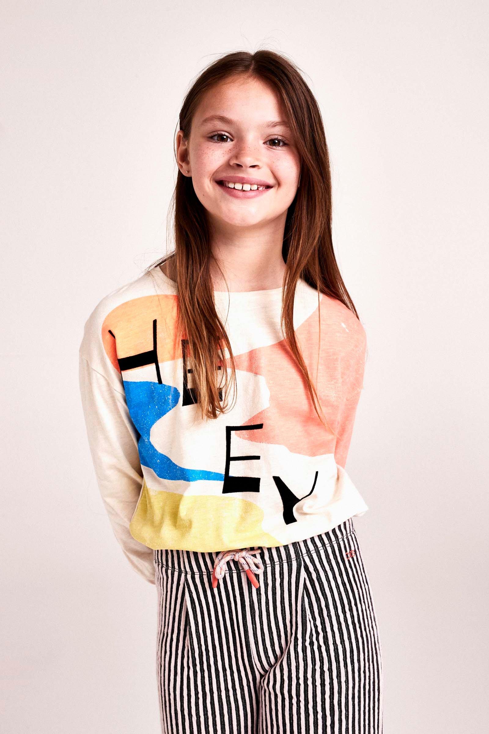 CKS Kids - CHANAS - t-shirt à manches longues - blanc