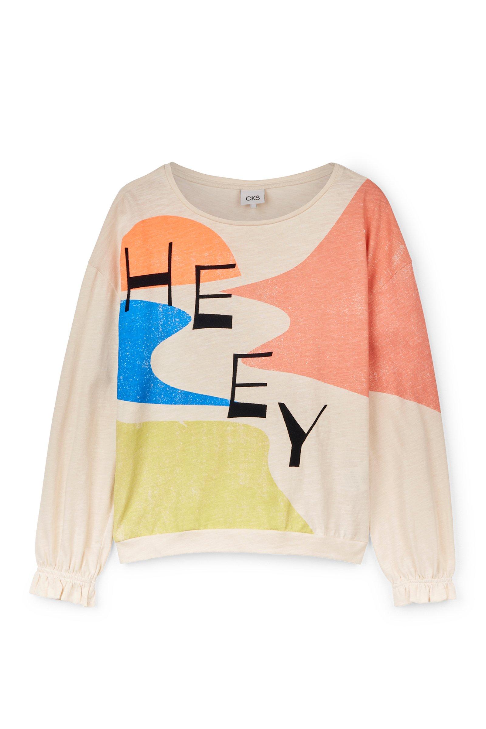 CKS Kids - CHANAS - t-shirt à manches longues - blanc