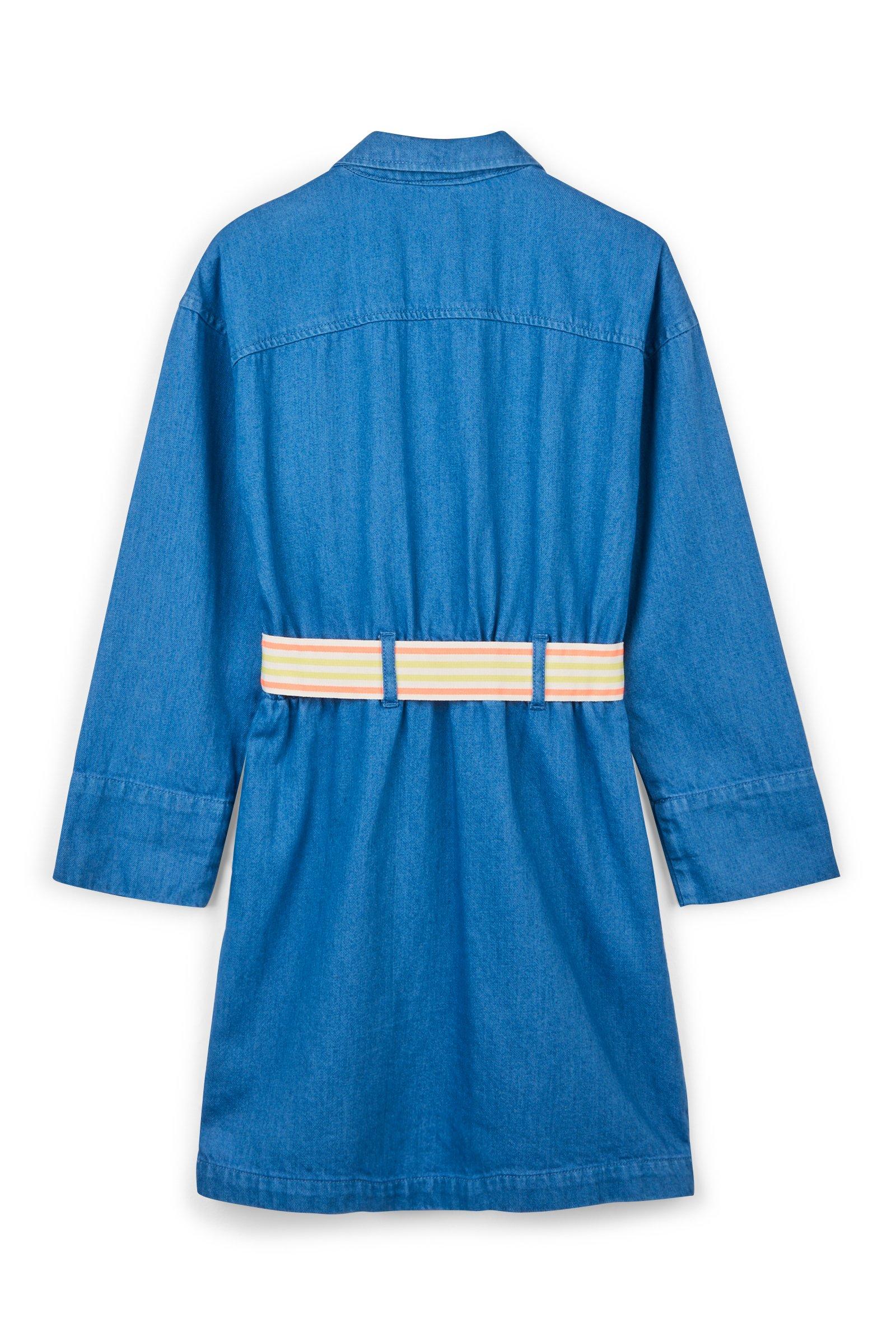 CKS Kids - CENTITY - korte jurk - felblauw