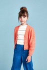 CKS Kids - RUFINA - cardigan - intens oranje