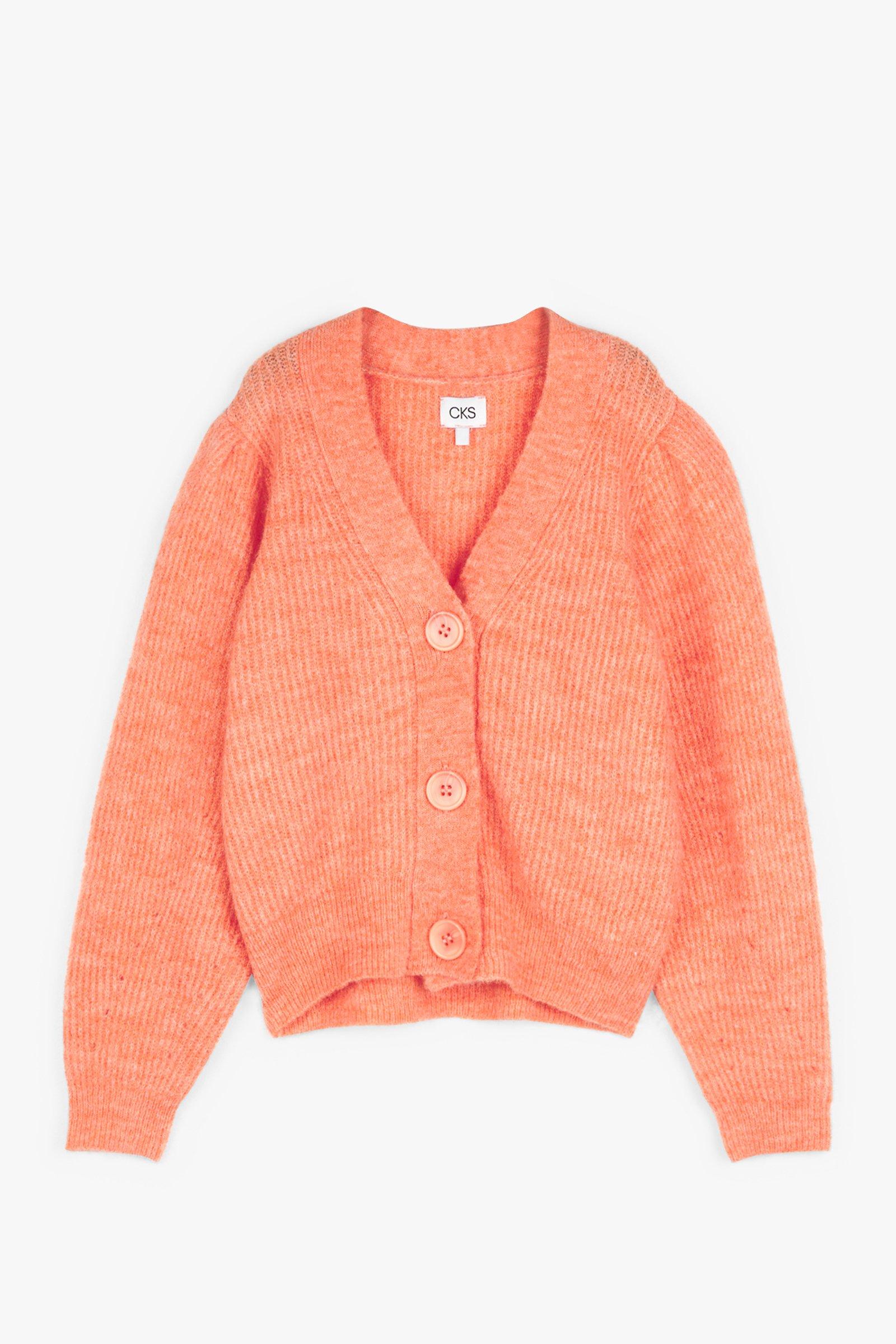 CKS Kids - RUFINA - cardigan - bright orange