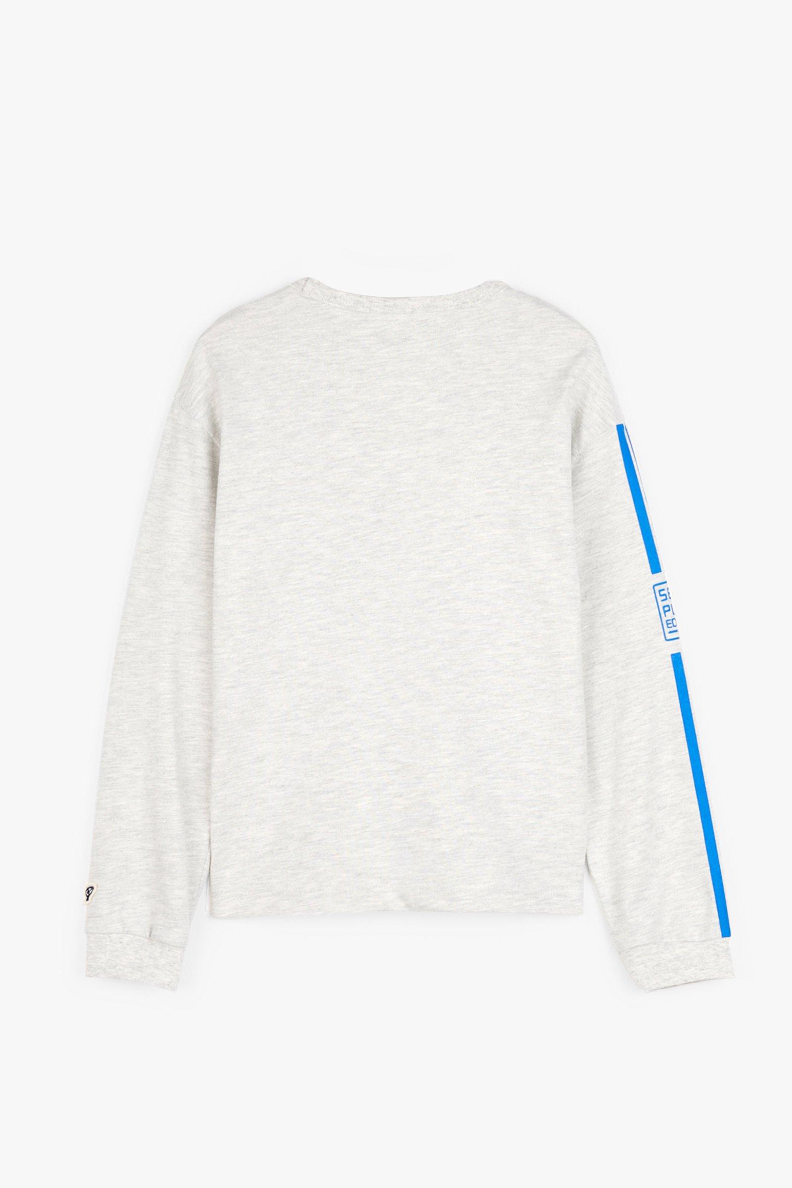 CKS Kids - FARA - t-shirt lange mouwen - lichtgrijs