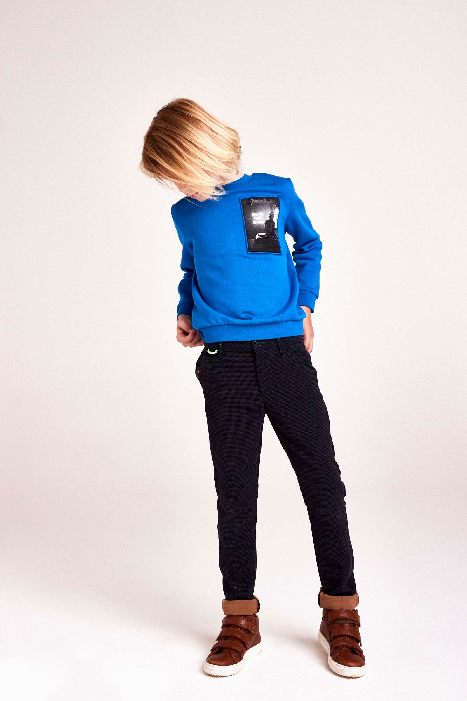 CKS Kids - FRANS - sweater - blauw