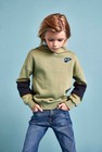 CKS Kids - FRESH - sweater met capuchon - lichtgroen