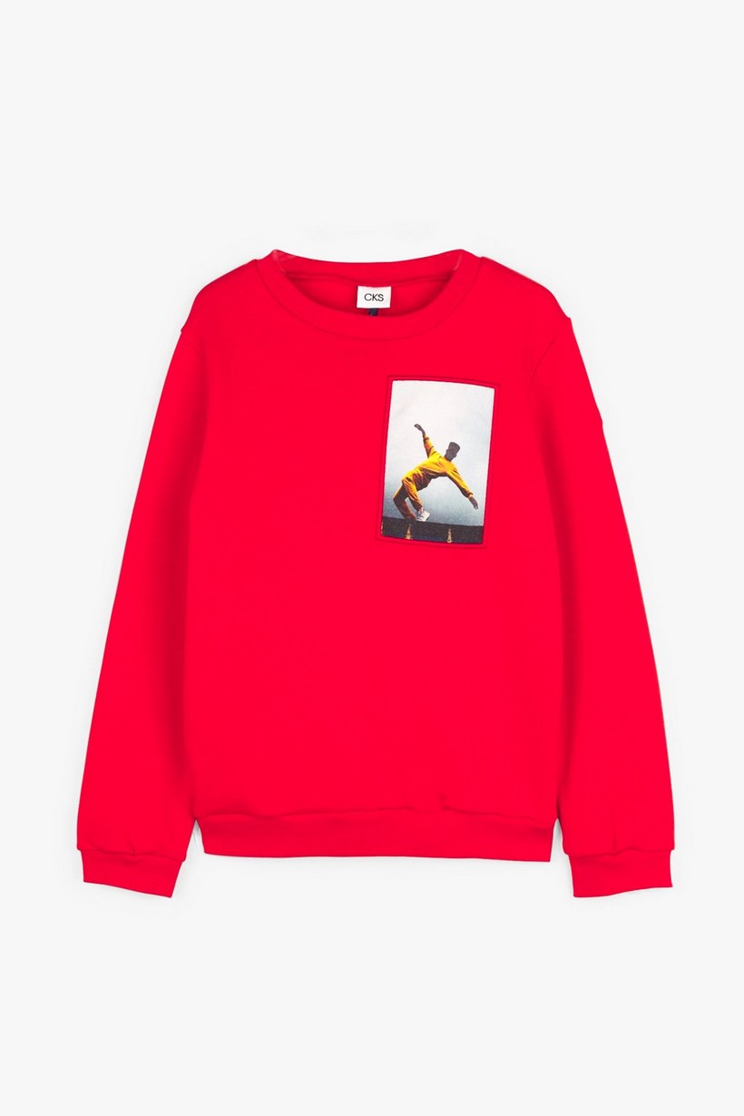CKS Kids - FINE - sweatshirt - rouge