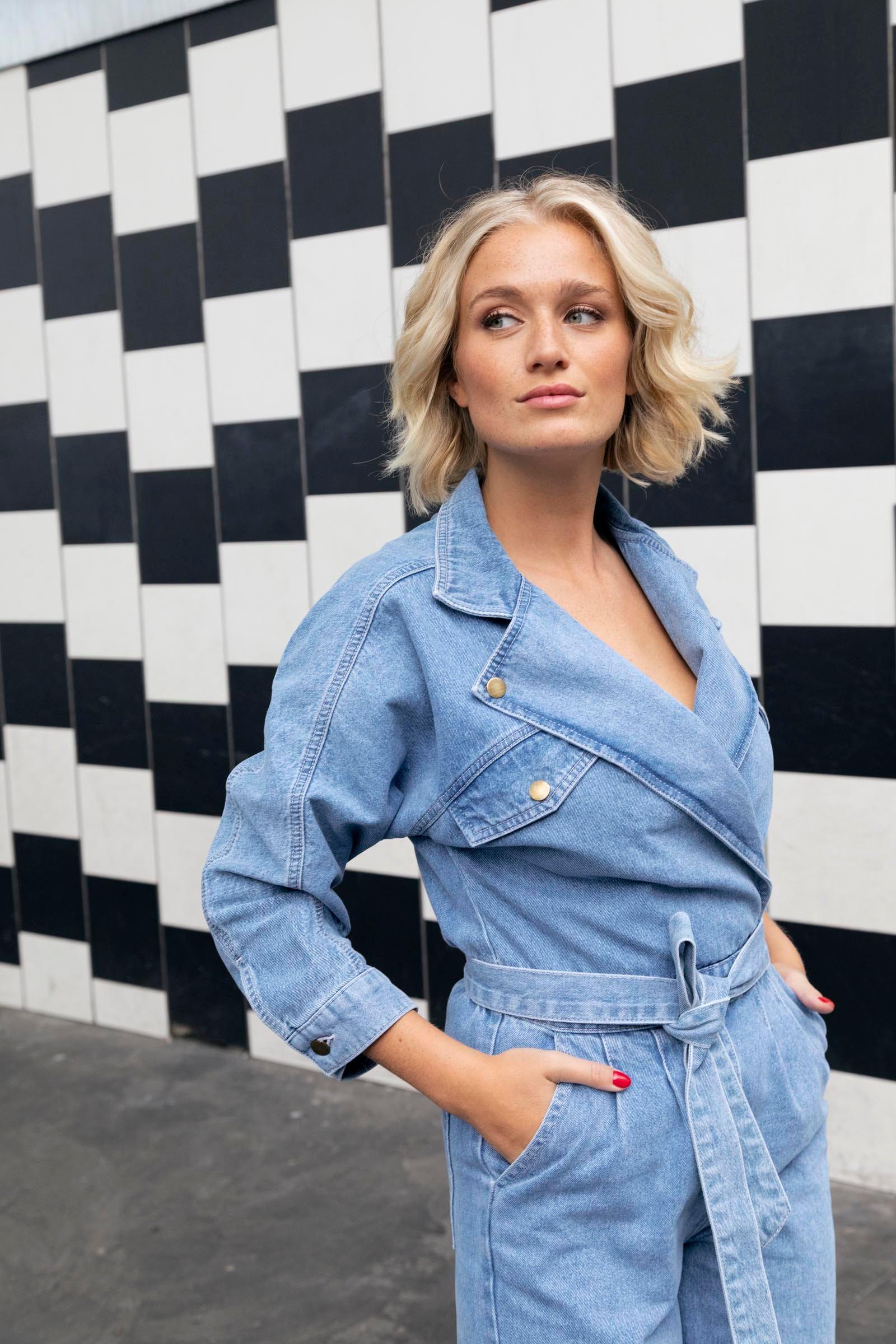 CKS Teens - JASMINE - jumpsuit - blauw