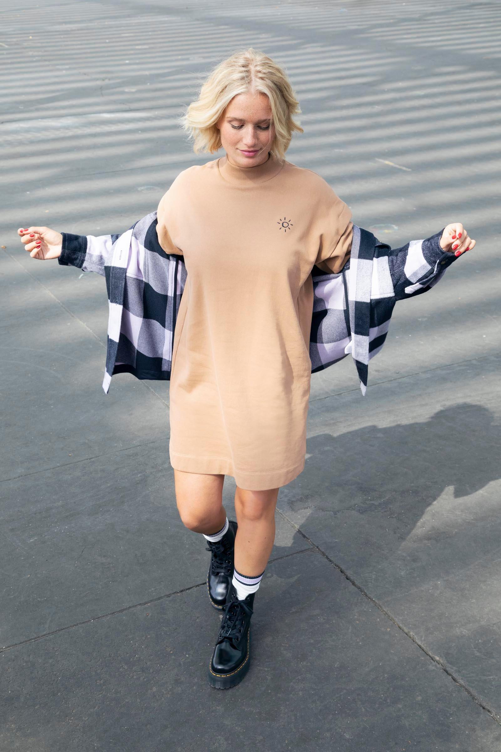 CKS Teens - JETA - short dress - light beige