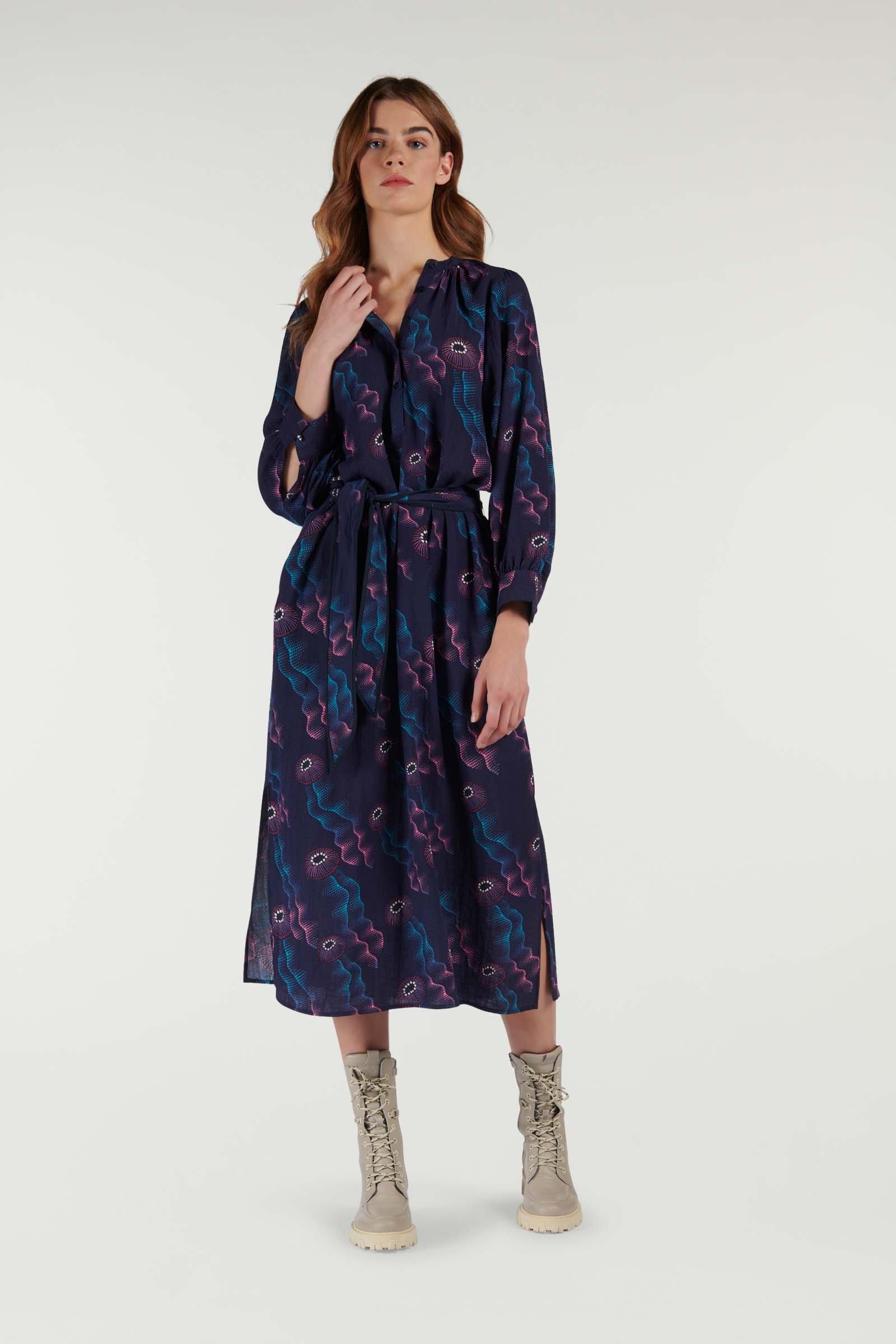 CKS Dames - MALEY - long dress - dark blue