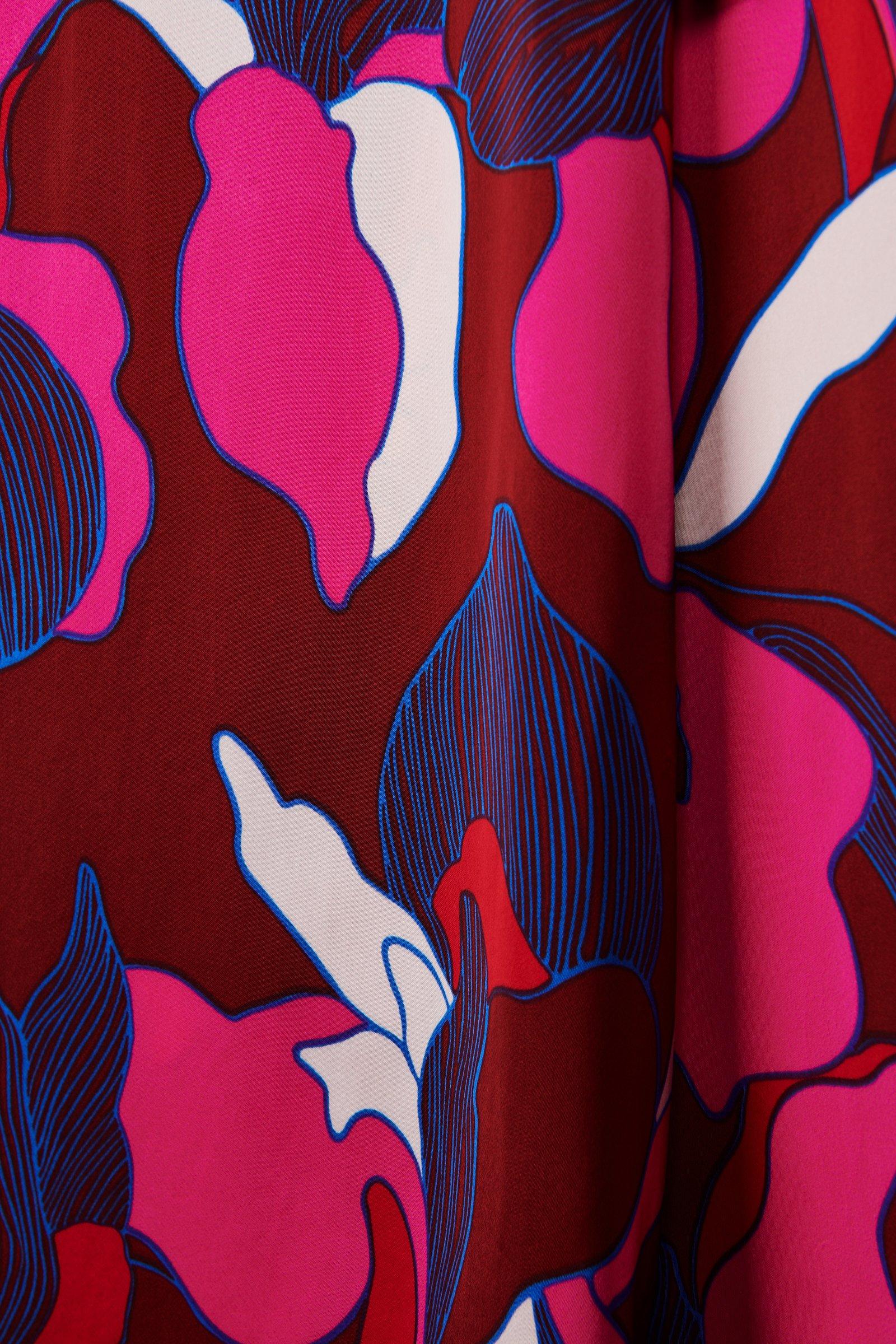 CKS Dames - WAANI - long skirt - dark red