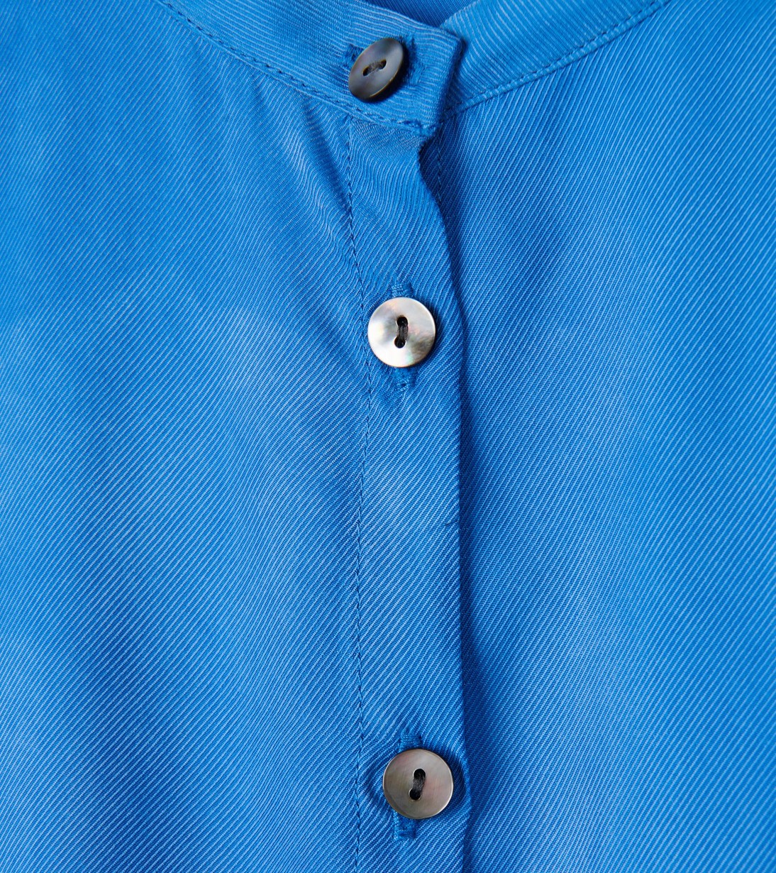 CKS Dames - WINONA - blouse korte mouwen - blauw