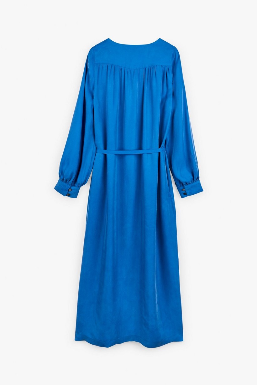 CKS Dames - WEDNESDAY - robe longue - bleu