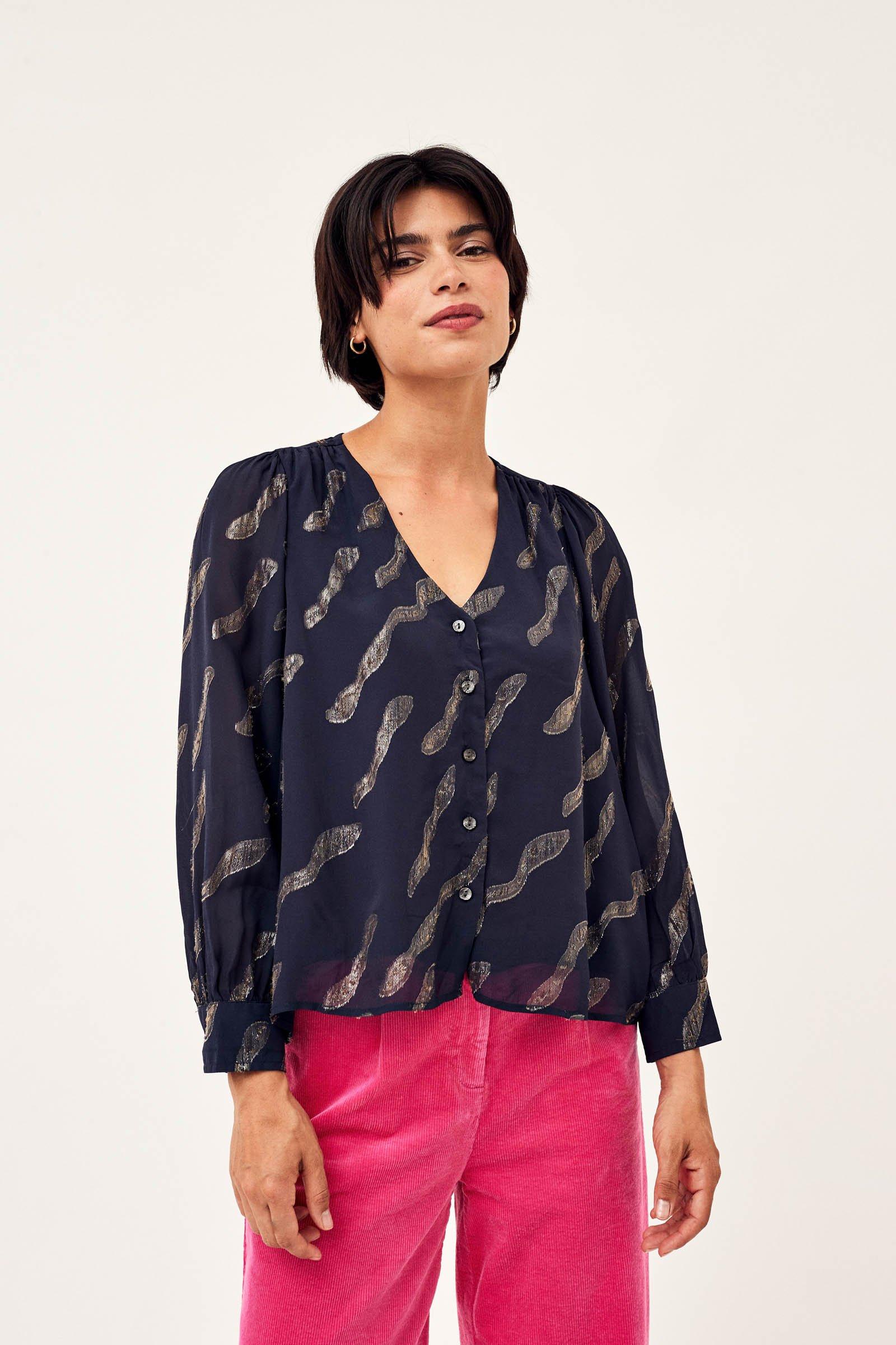 CKS Dames - MICKAS - blouse lange mouwen - geel