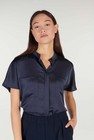 CKS Dames - WOLFIE - blouse short sleeves - dark blue